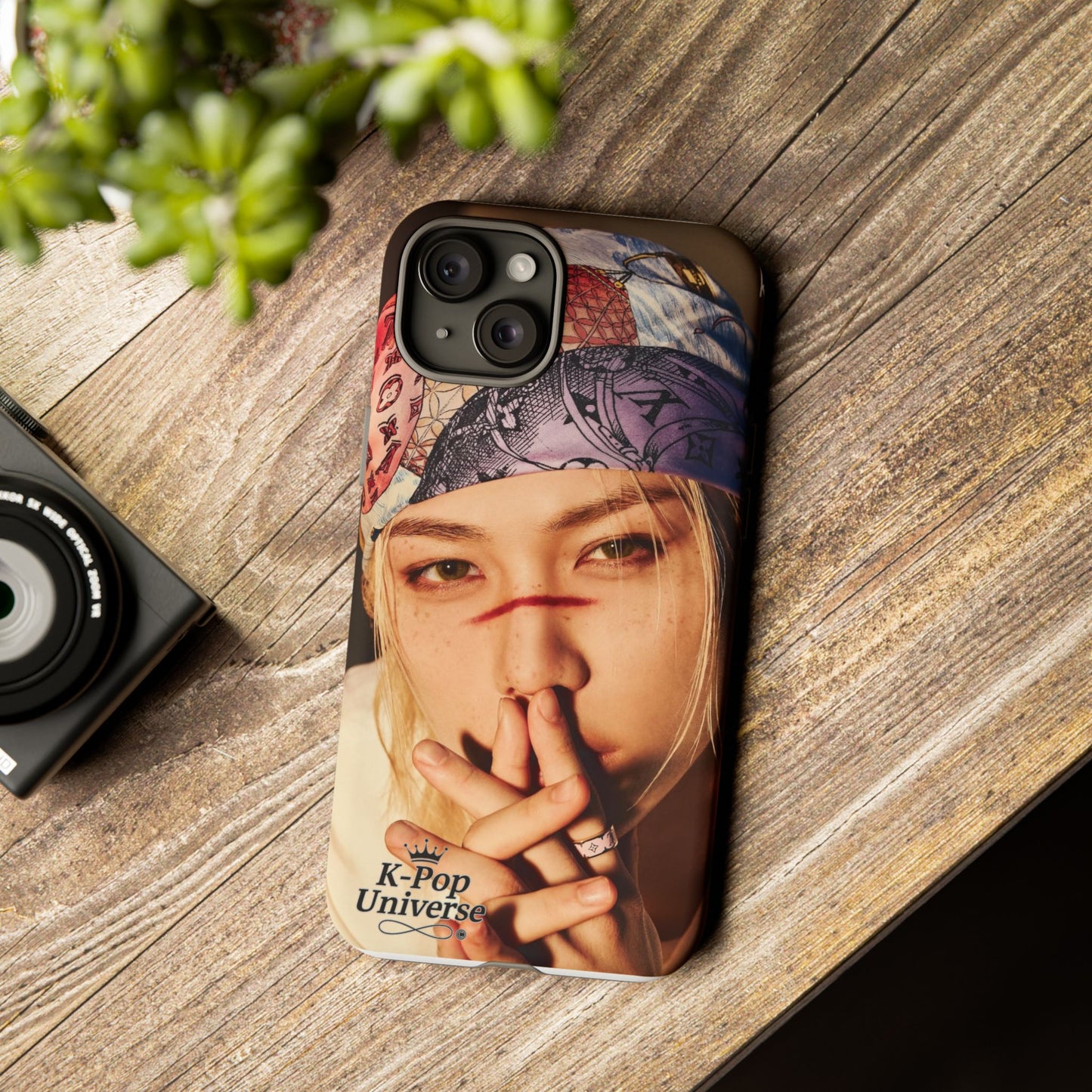 K-Pop Tough Phone Case, Stylish K-Pop Accessory, Trendy Gift for Fans, Birthday Present, Unique Phone Case Design