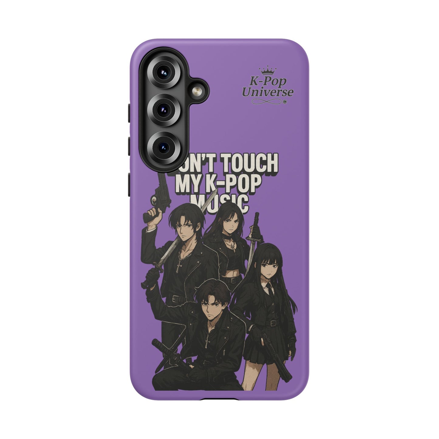K-Pop Phone Case, Don't Touch My K-Pop Music Cover, Gift for Fans, Cute K-Pop Merchandise, Trending Phone Accessories