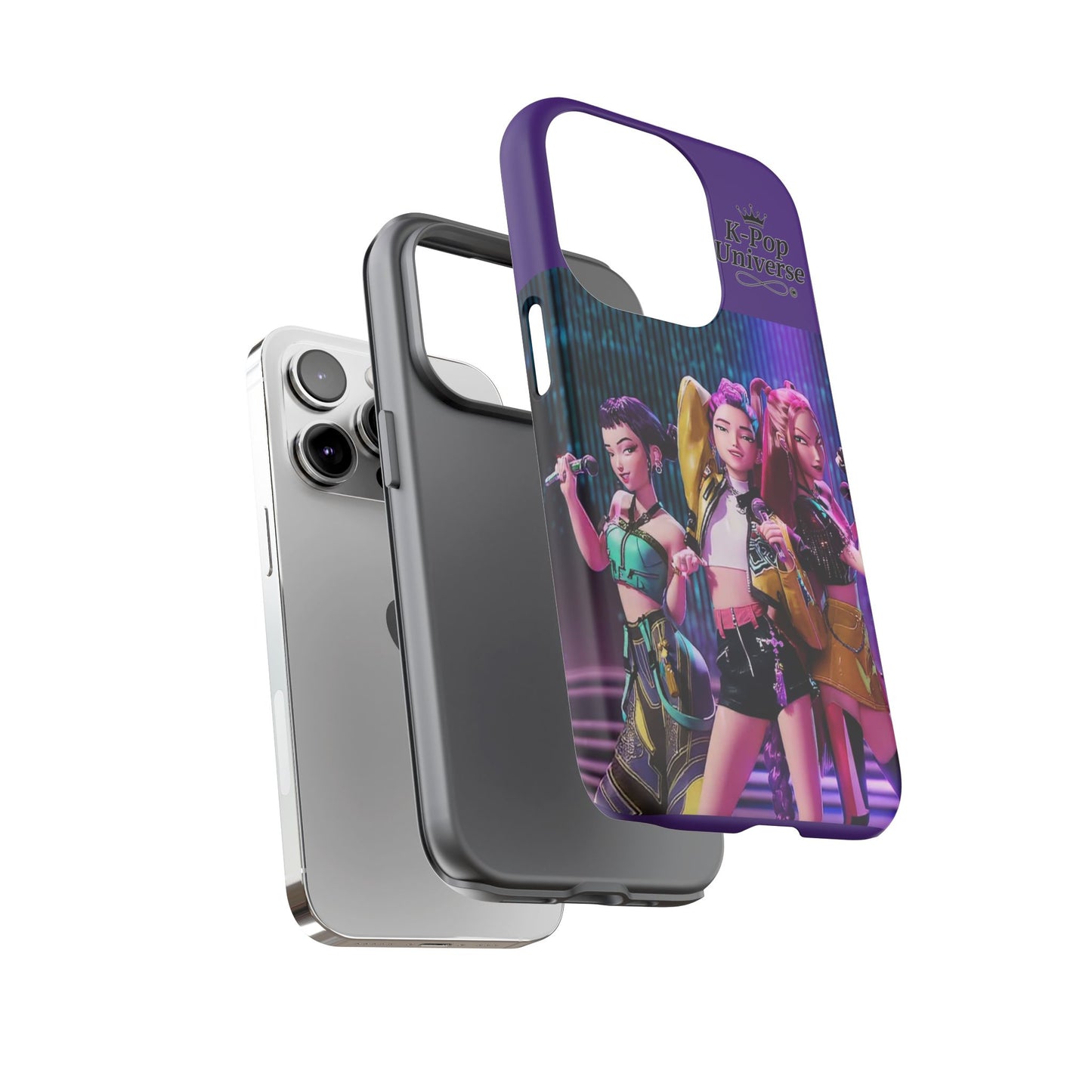 K-Pop Universe Phone Case, Stylish Tough Phone Cover, Colorful K-Pop Inspired Accessory, Trendy Gift for Fans, Durable Protection for Phones