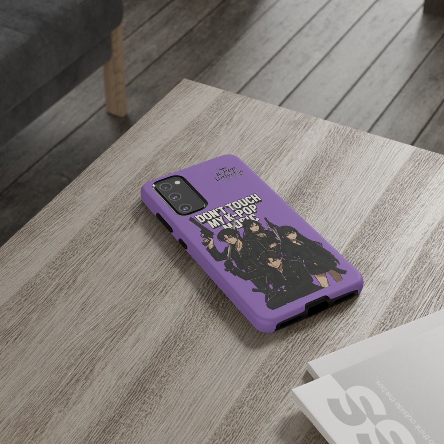K-Pop Phone Case, Don't Touch My K-Pop Music Cover, Gift for Fans, Cute K-Pop Merchandise, Trending Phone Accessories