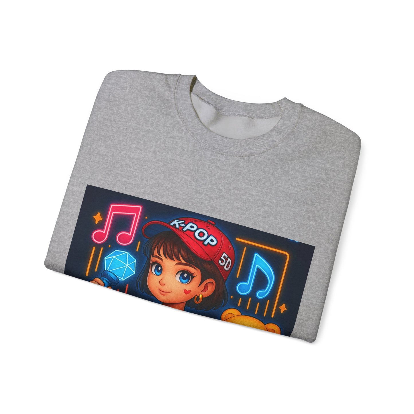 K-Pop Universe Sweatshirt, Cozy Unisex Crewneck for Fans, Perfect for Gifting, Concerts, and Everyday Wear