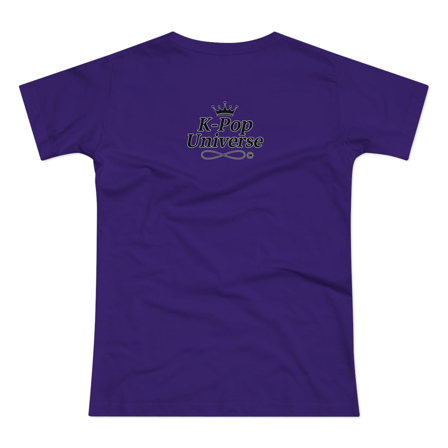 K-Pop Cat T-Shirt, Cute Cat Tee, K-Pop Fan Shirt, Women's Graphic Tee, Trendy Cat Apparel