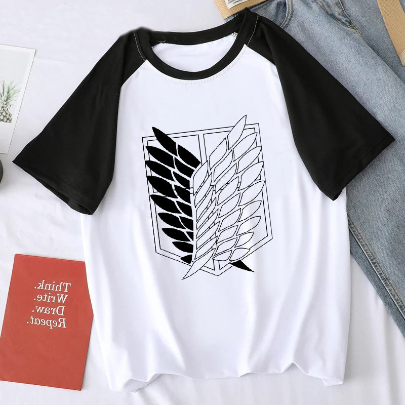 Y2k Japanese Anime Attack on Titan T Shirt Shingeki No K yoji🇯🇵
