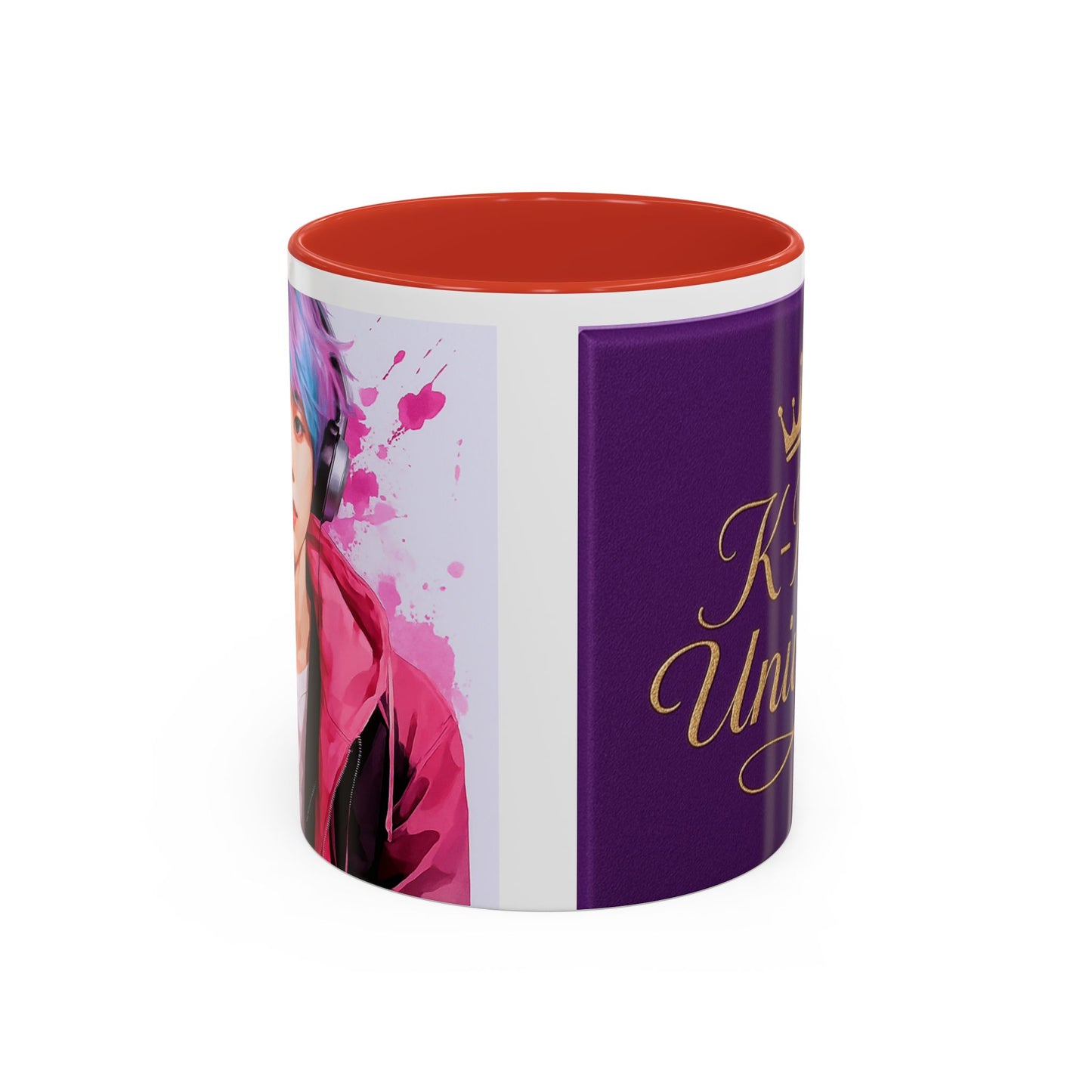 K-Pop Universe Accent, Double face,Coffee Mug - Perfect Gift for Fans, Unique Collectible, Music Lover's Mug, Trendy Drinkware, Birthday Present