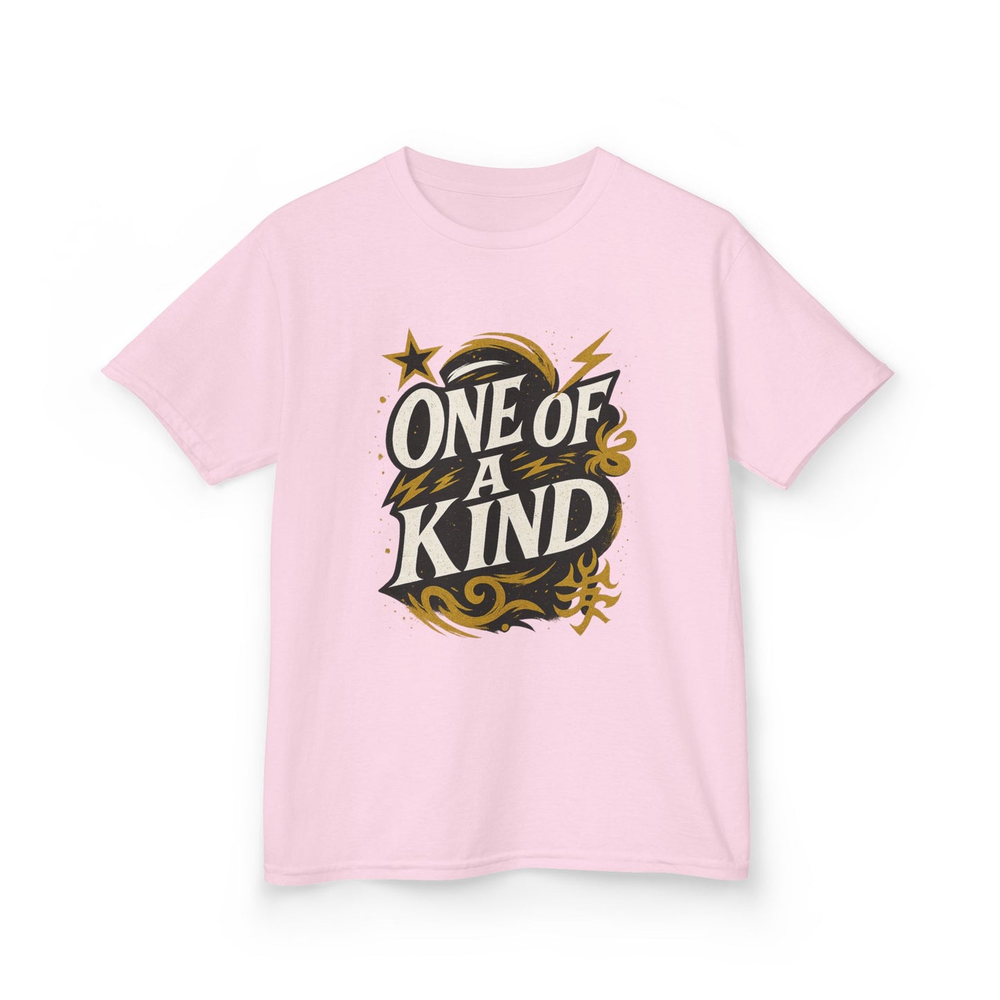 One of a Kind Kids Tee, Unique Kids T-Shirt, Custom Kids Heavy Cotton Tee, Gift for Kids, Fun Kids Apparel