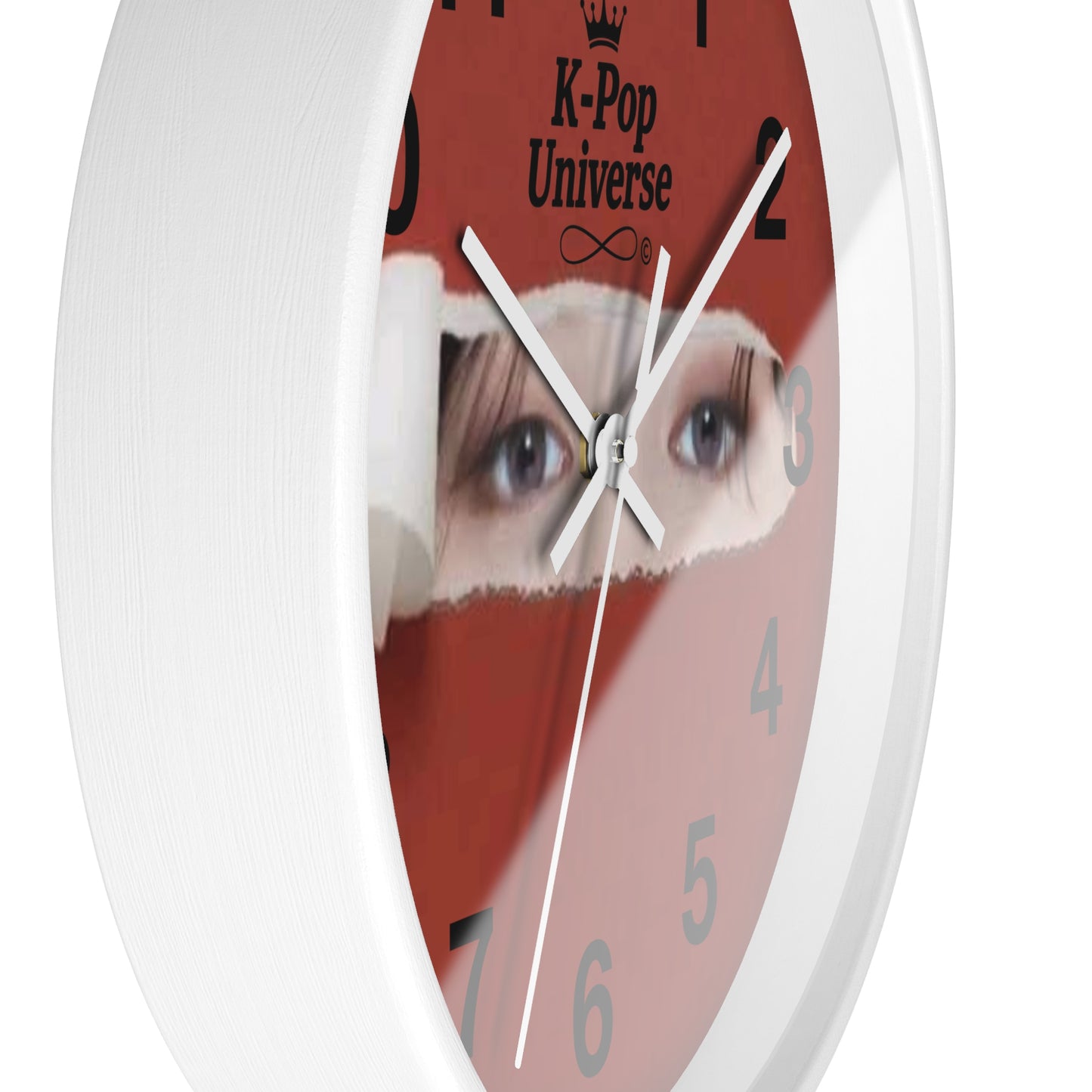 K-Pop Universe Wall Clock, Unique Home Decor, Music Lover Gift, Stylish Timepiece, K-Pop Fan Decor, Room Accent,Jimin /BTS