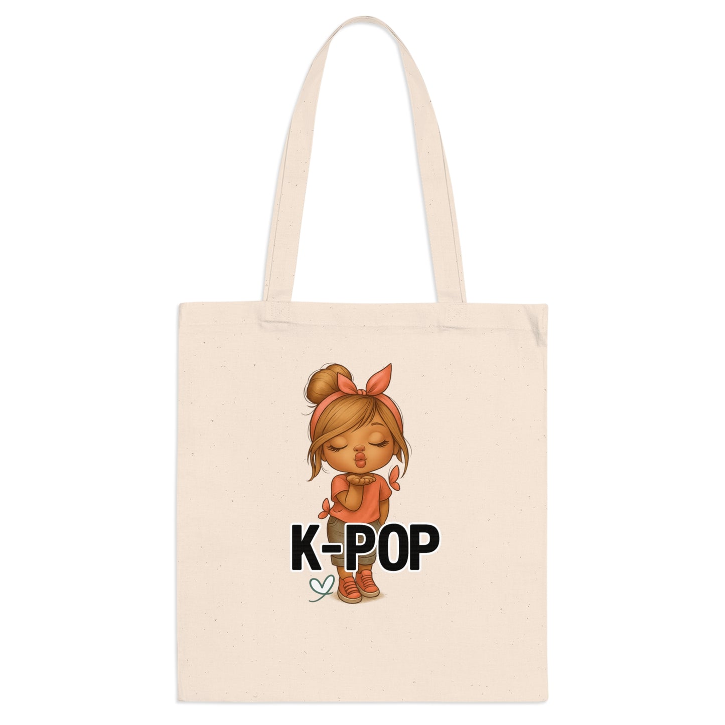 K-Pop Enthusiast Tote Bag, Fans Gift, Music Lover Bag, K-Pop Merchandise, Eco-Friendly Shopping Bag