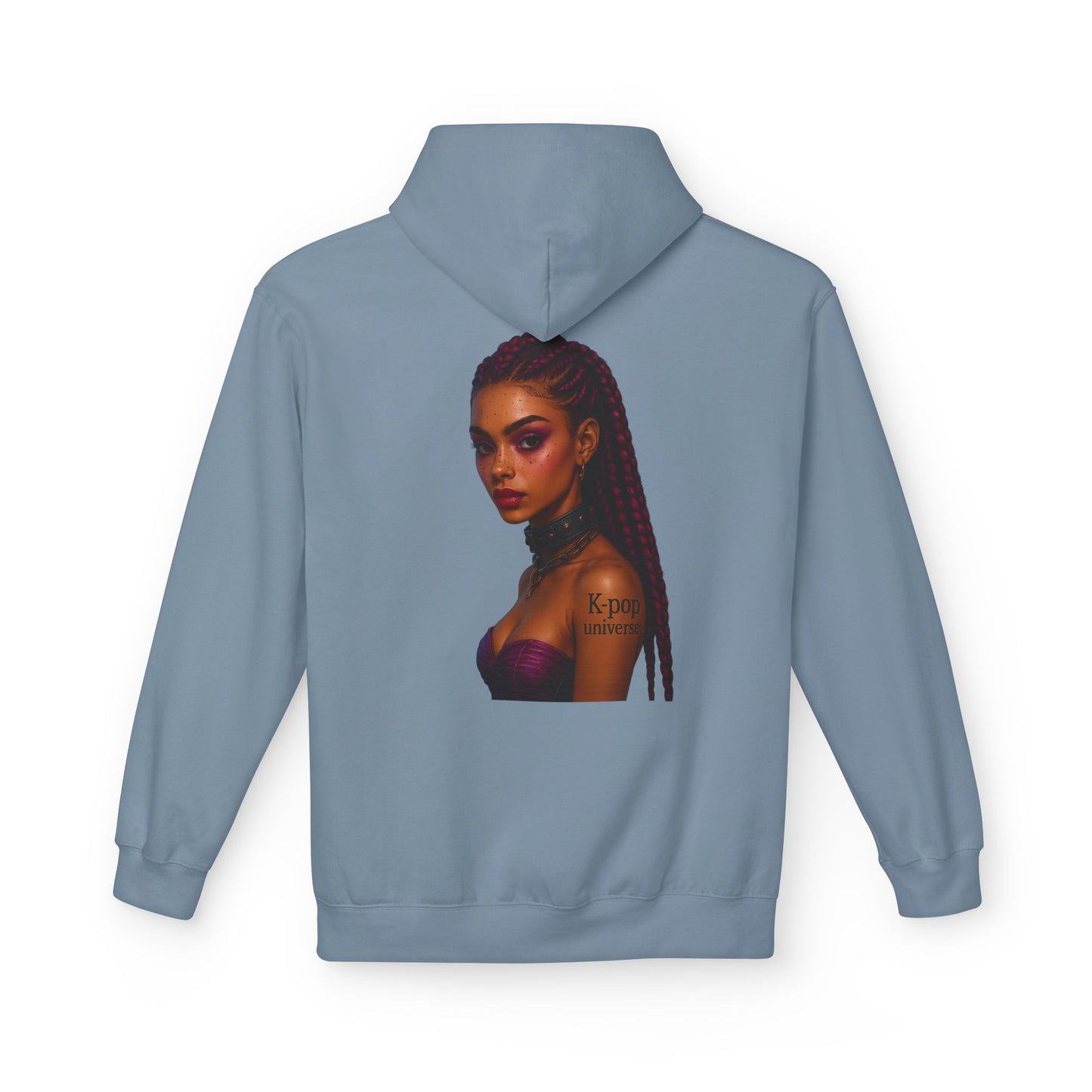 K-Pop Universe Stylish Unisex Fleece Hoodie | Cozy Concert Attire, Gift for Music Lovers, Casual Streetwear, Festival Outfit, Trendy Apparel