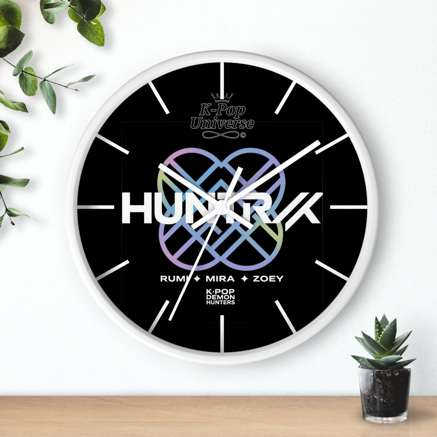 ❗ LIMITED EDITION❗Wall Clock, Huntrax, K-pop demon hunters, k-pop universe