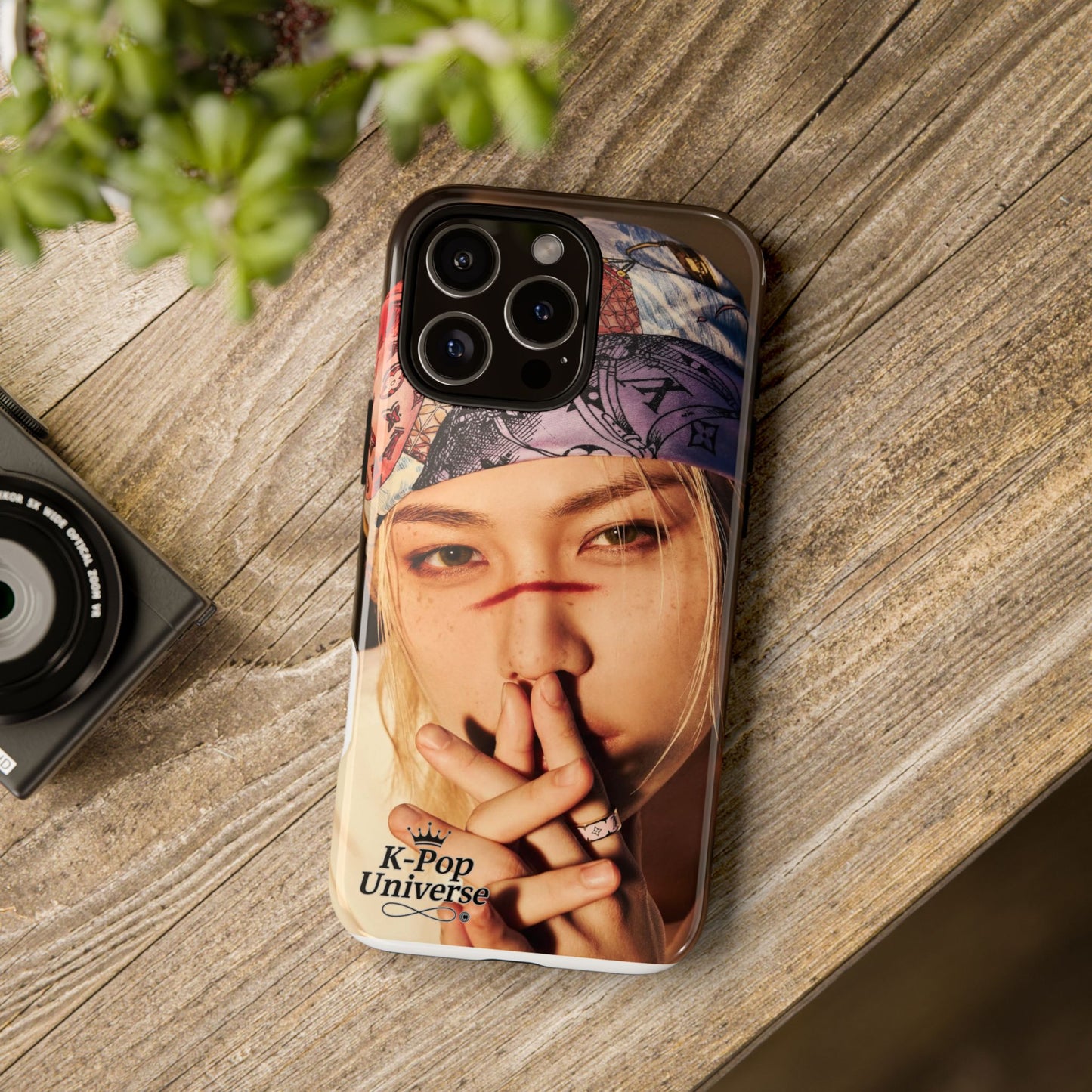 K-Pop Tough Phone Case, Stylish K-Pop Accessory, Trendy Gift for Fans, Birthday Present, Unique Phone Case Design
