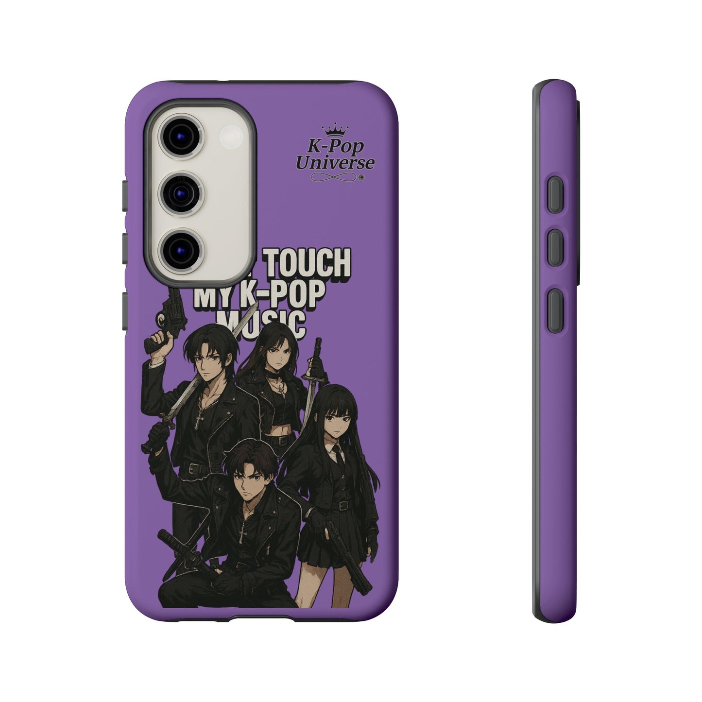 K-Pop Phone Case, Don't Touch My K-Pop Music Cover, Gift for Fans, Cute K-Pop Merchandise, Trending Phone Accessories