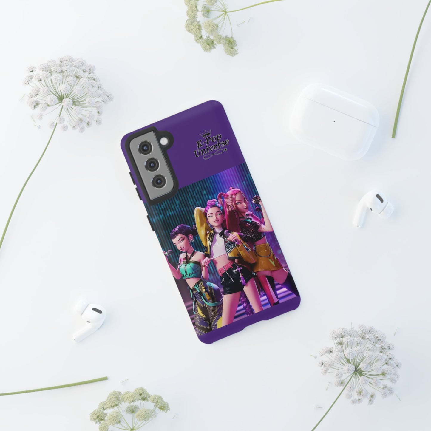 K-Pop Universe Phone Case, Stylish Tough Phone Cover, Colorful K-Pop Inspired Accessory, Trendy Gift for Fans, Durable Protection for Phones
