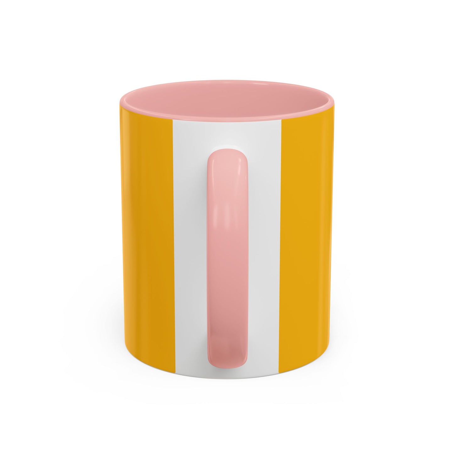 K-Pop Universe Accent Coffee Mug | Perfect for Fans, Gifts for Birthdays, Unique Collectors Item, Vibrant Yellow Mug, Black Handle Mug, K-pop universe