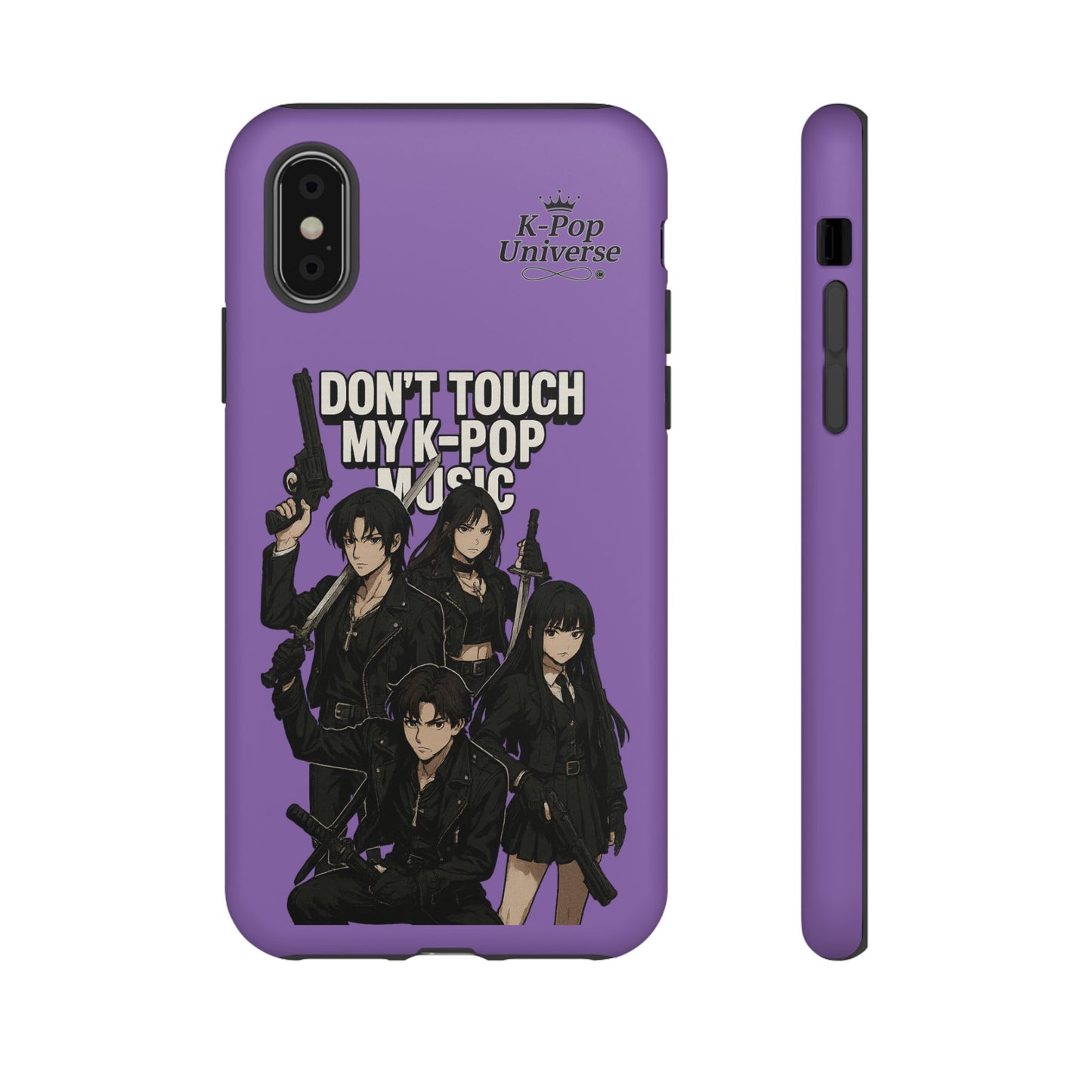 K-Pop Phone Case, Don't Touch My K-Pop Music Cover, Gift for Fans, Cute K-Pop Merchandise, Trending Phone Accessories