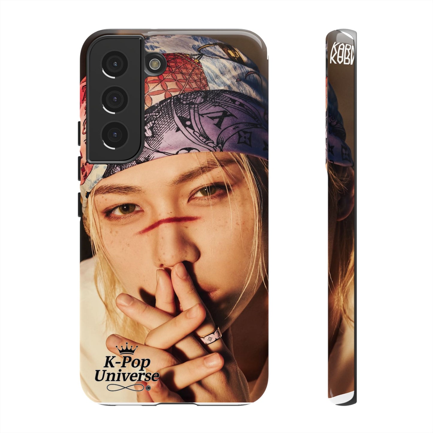 K-Pop Tough Phone Case, Stylish K-Pop Accessory, Trendy Gift for Fans, Birthday Present, Unique Phone Case Design