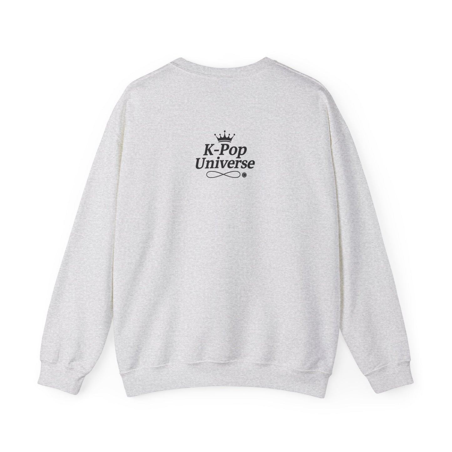 K-Pop Universe Crewneck Sweatshirt | Unisex Heavy Blend™, Trendy Fashion Apparel, Cozy Streetwear, Gift for Fans, Retro Style