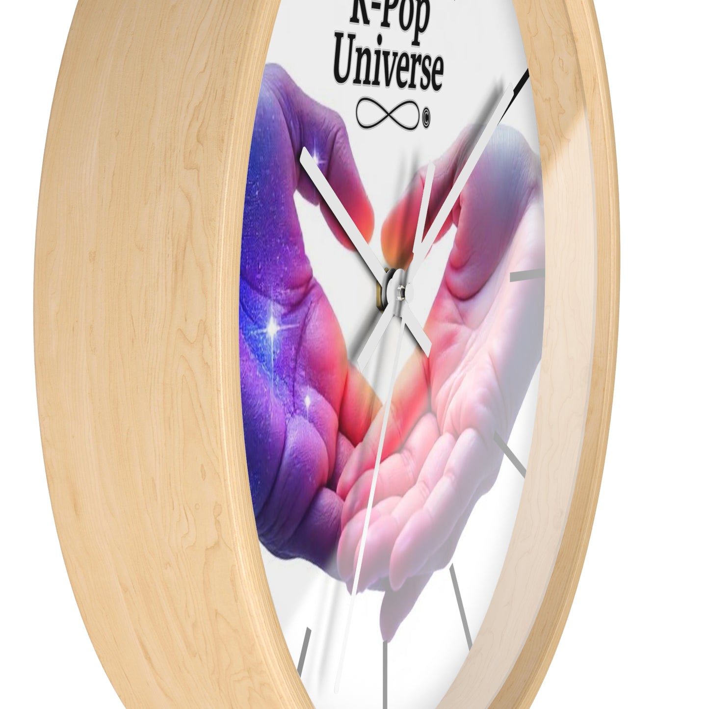 K-Pop Universe Wall Clock | Perfect Gift for Music Lovers, Home Décor, Fan Merchandise, Birthday Present, Room Decoration