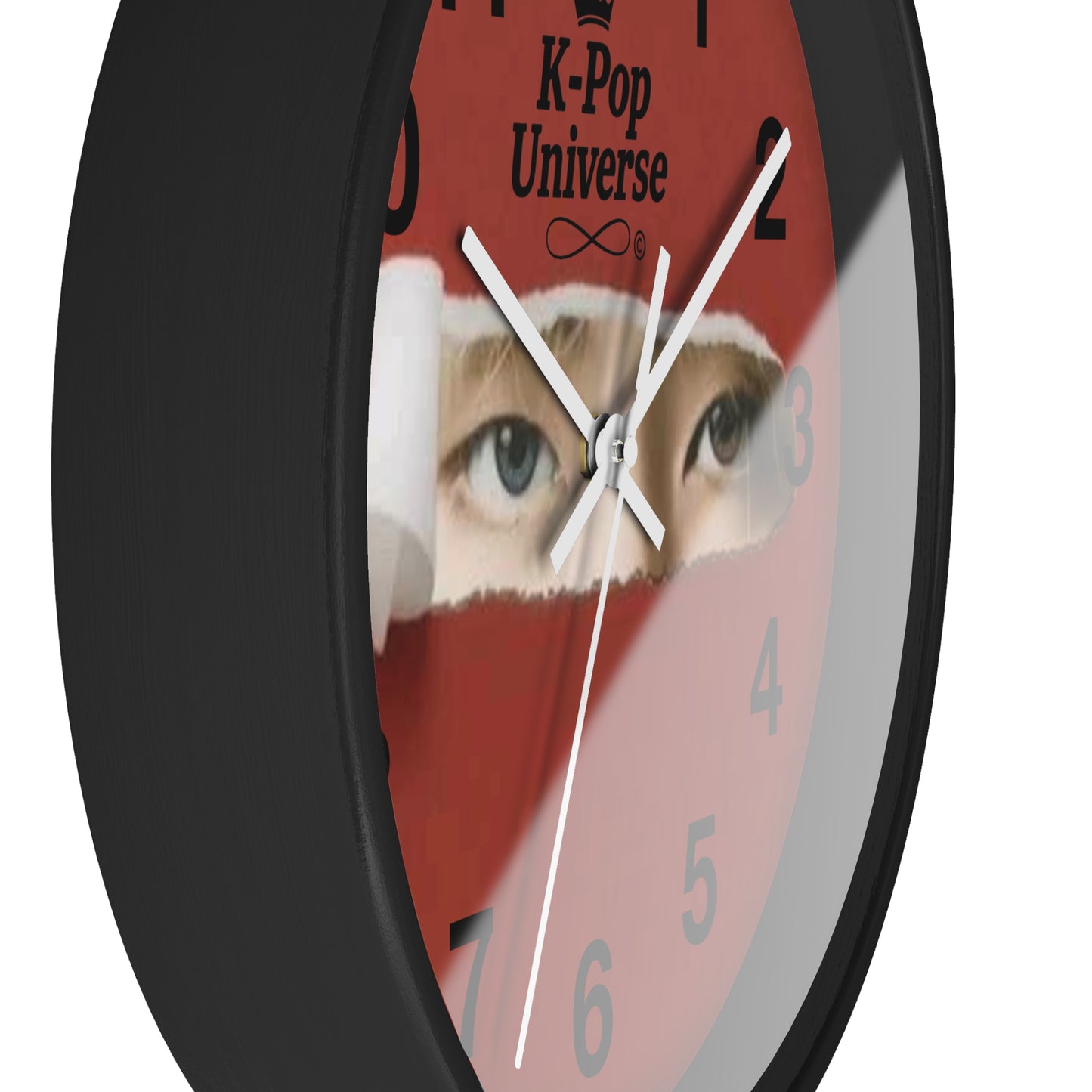 K-Pop Universe Wall Clock, K-Pop Decor, Unique Gift, Home Decoration, Music Lover Accessory, Trendy Wall Art, Kim TAEHYUNG/BTS