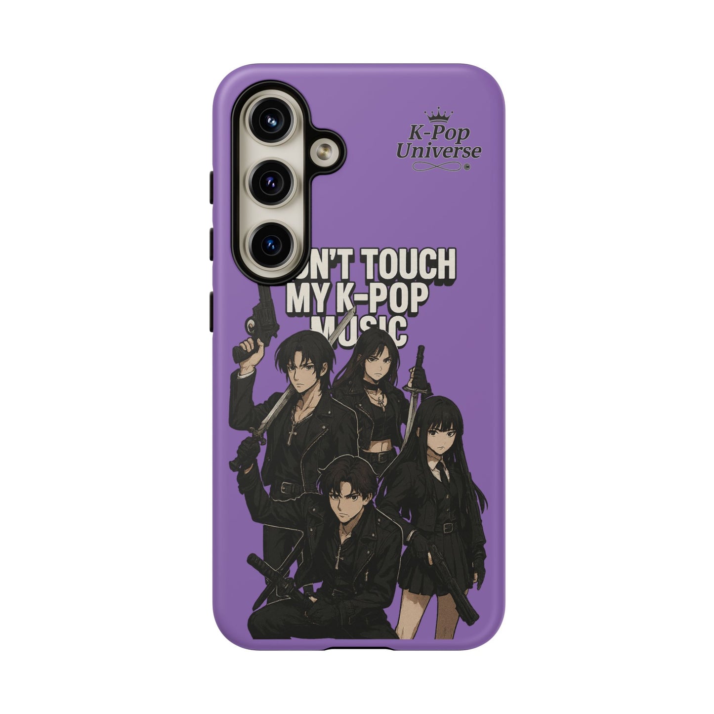 K-Pop Phone Case, Don't Touch My K-Pop Music Cover, Gift for Fans, Cute K-Pop Merchandise, Trending Phone Accessories