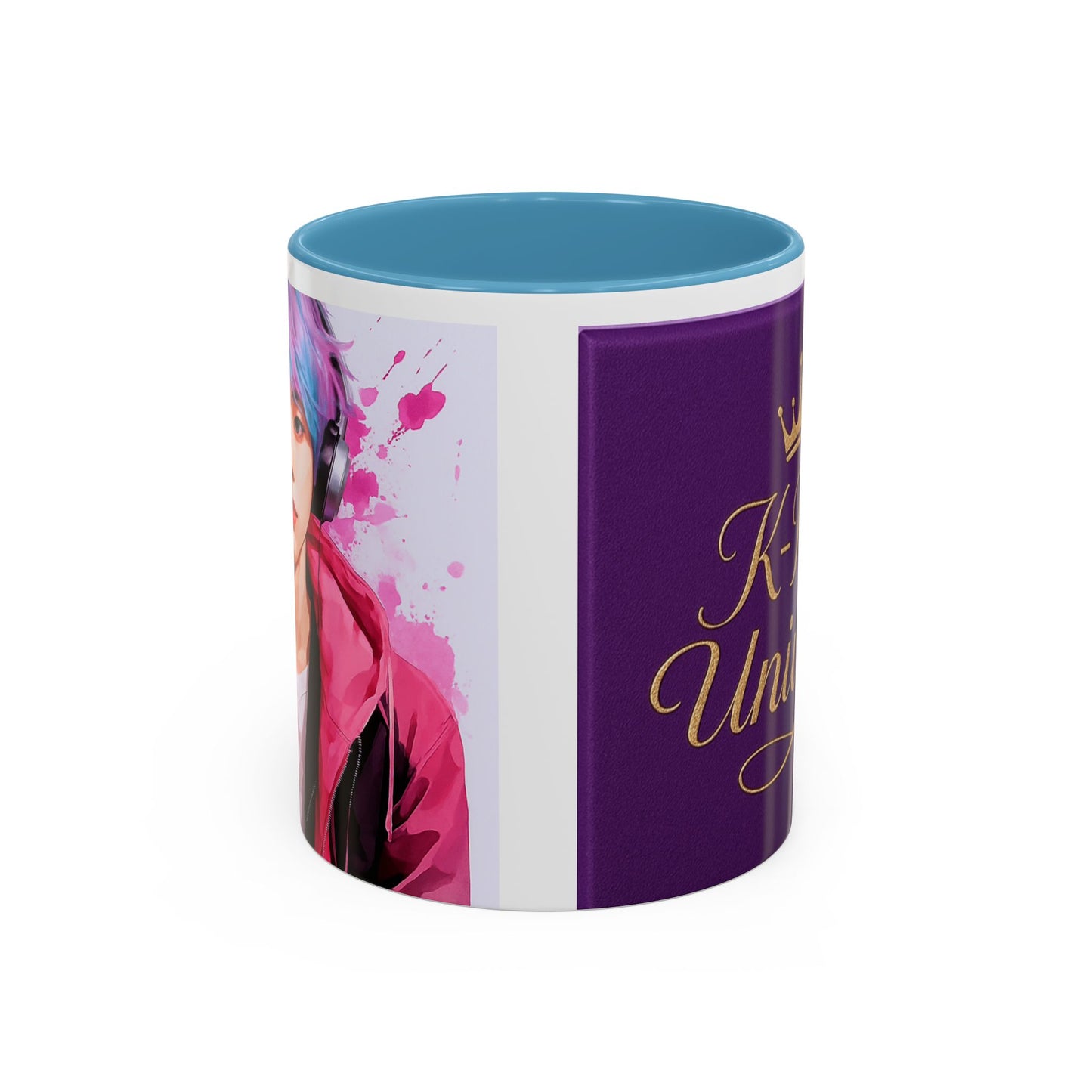 K-Pop Universe Accent, Double face,Coffee Mug - Perfect Gift for Fans, Unique Collectible, Music Lover's Mug, Trendy Drinkware, Birthday Present