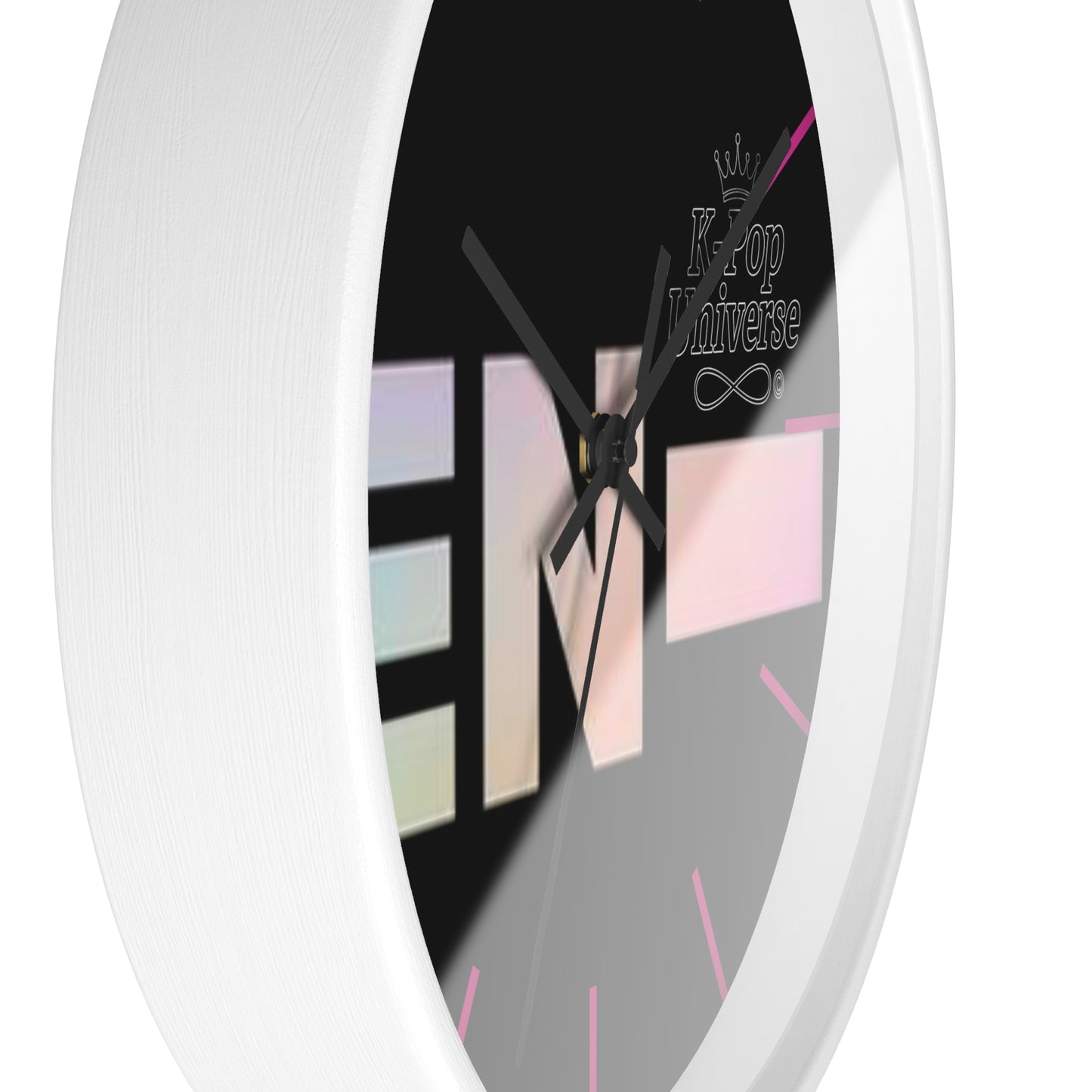 K-Pop Themed Wall Clock, Stylish Home Decor, J-Pop Universe Decoration, Unique Gift for Fans, Musician Inspired Wall Art