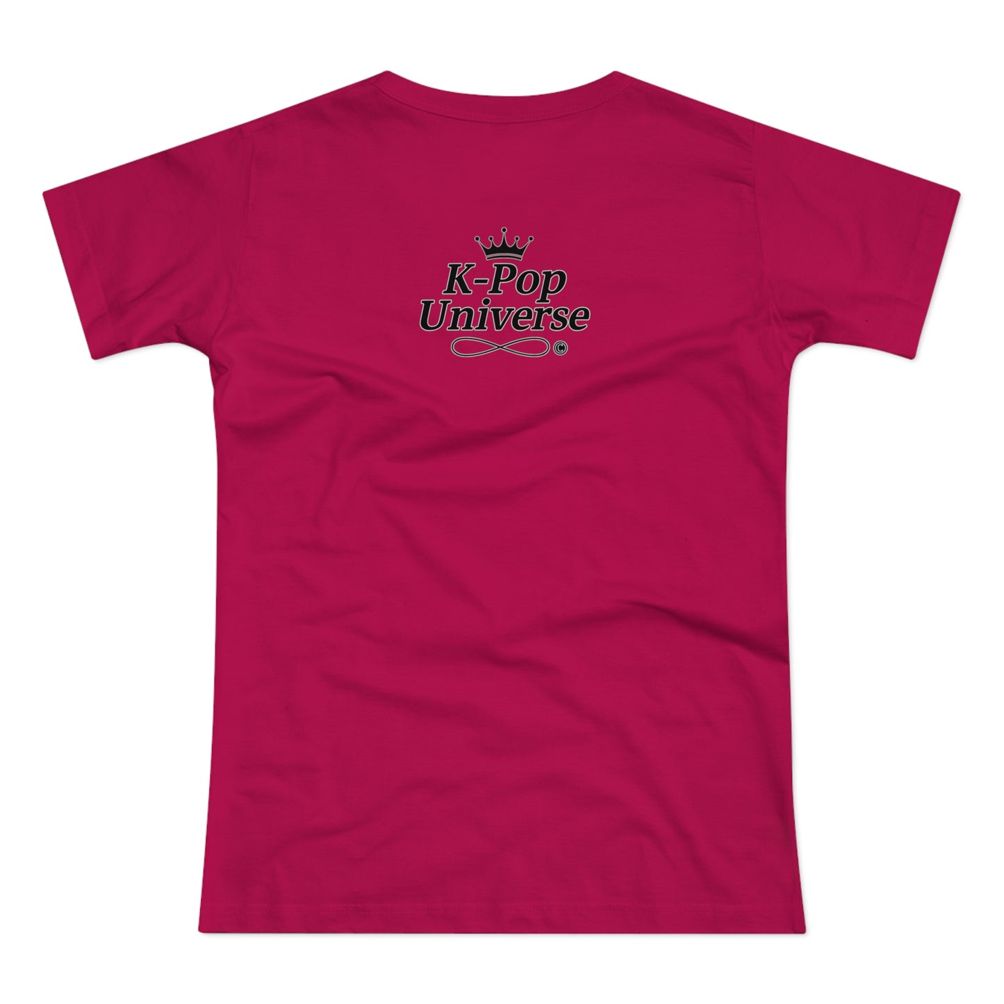 K-Pop Cat T-Shirt, Cute Cat Tee, K-Pop Fan Shirt, Women's Graphic Tee, Trendy Cat Apparel