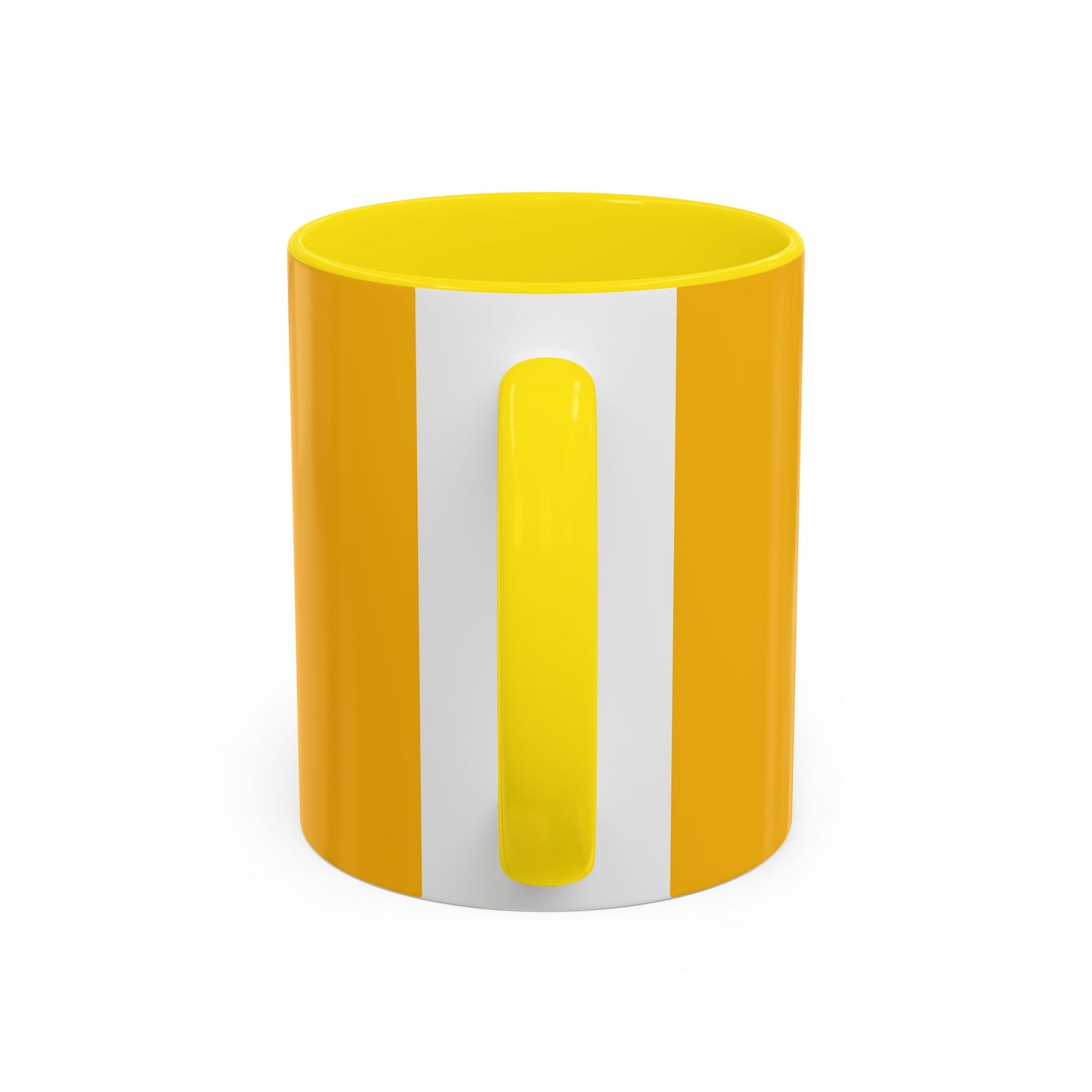 K-Pop Universe Accent Coffee Mug | Perfect for Fans, Gifts for Birthdays, Unique Collectors Item, Vibrant Yellow Mug, Black Handle Mug, K-pop universe