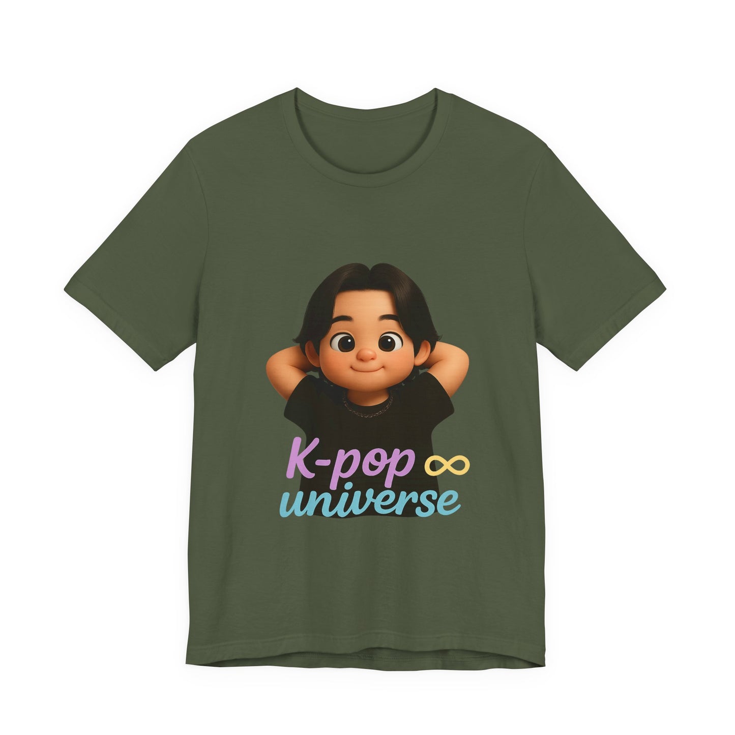 K-Pop Universe Graphic Tee, Trendy T-Shirt for Fans, Unisex Short Sleeve Shirt, Concert Apparel, Gift for Music Lovers