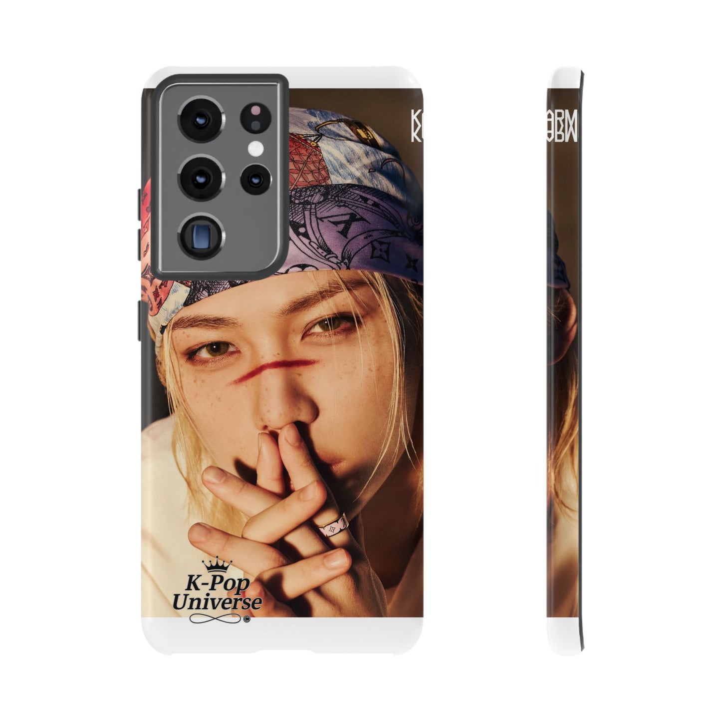 K-Pop Tough Phone Case, Stylish K-Pop Accessory, Trendy Gift for Fans, Birthday Present, Unique Phone Case Design