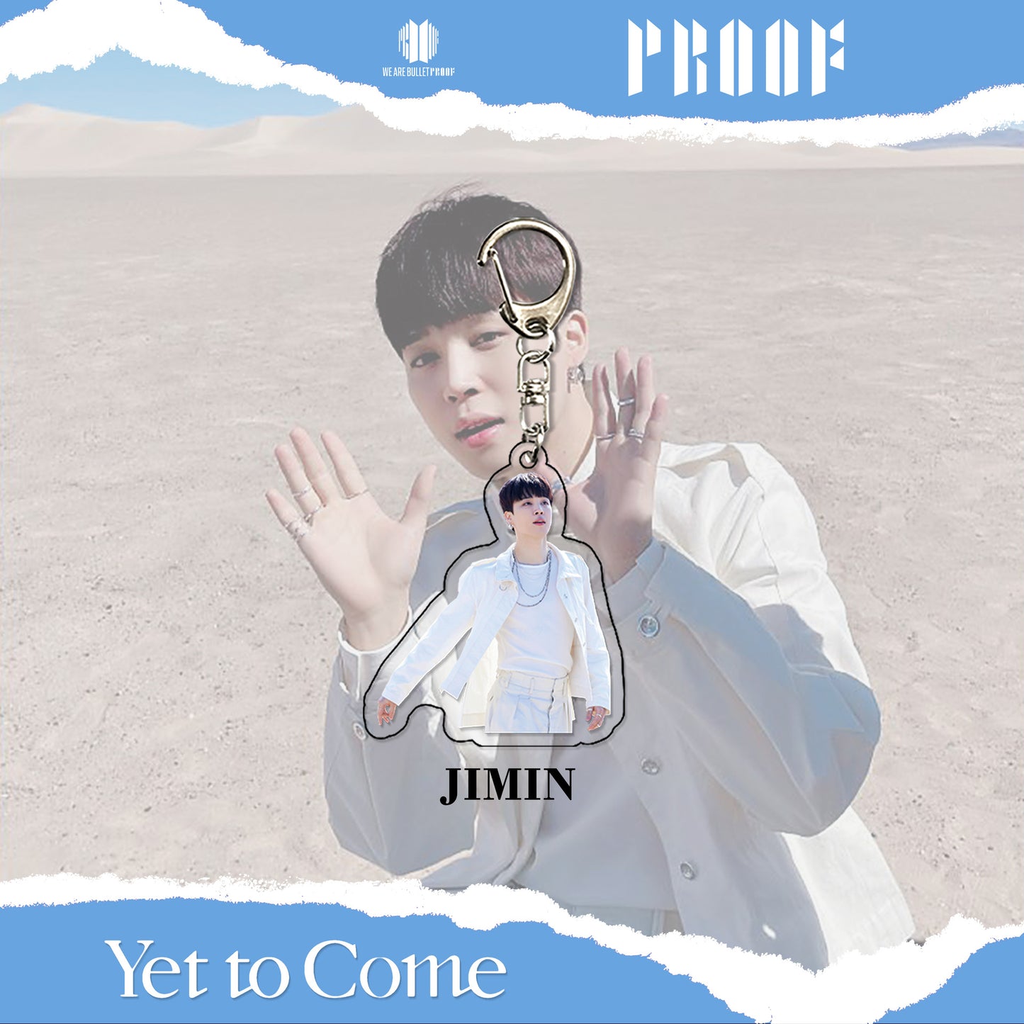 BTS New Album "Proof" Acrylic Keychain Jungkook Jeongguk Pendant Accessories