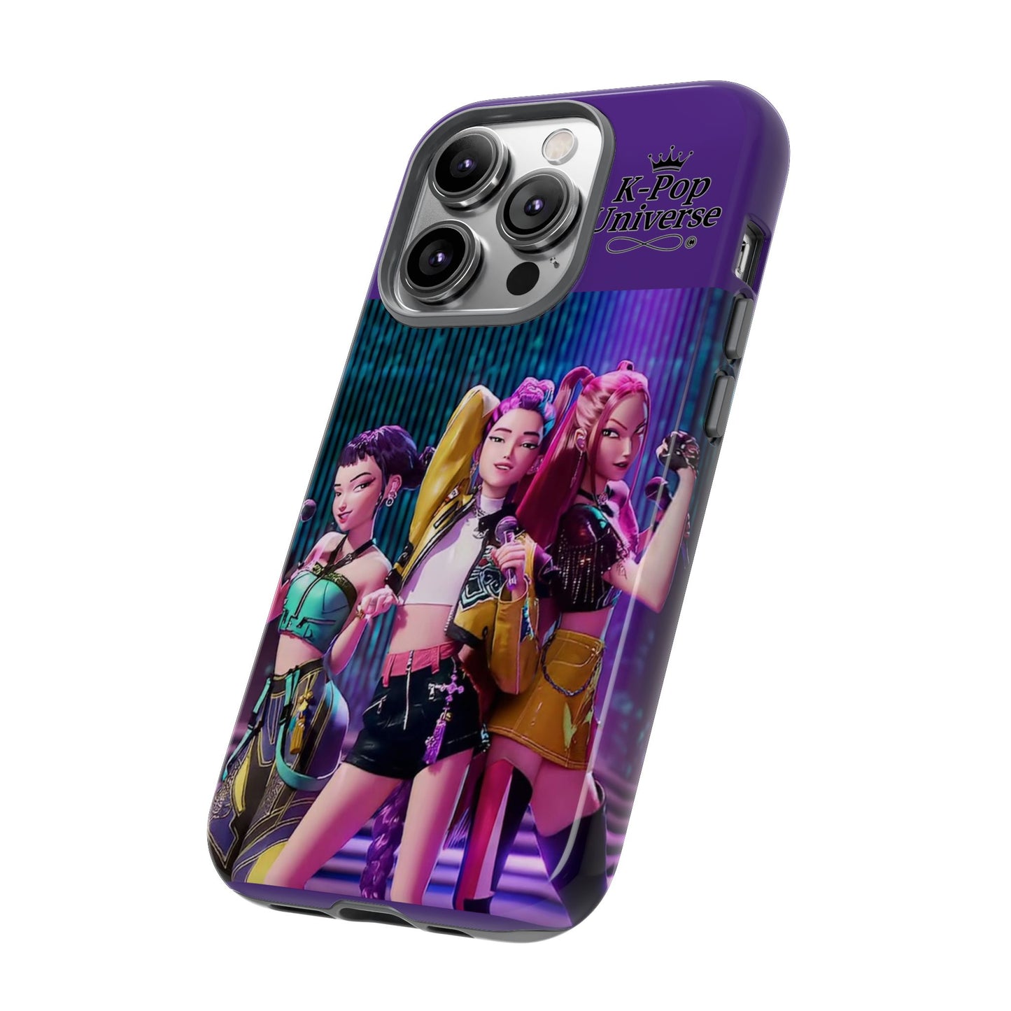 K-Pop Universe Phone Case, Stylish Tough Phone Cover, Colorful K-Pop Inspired Accessory, Trendy Gift for Fans, Durable Protection for Phones