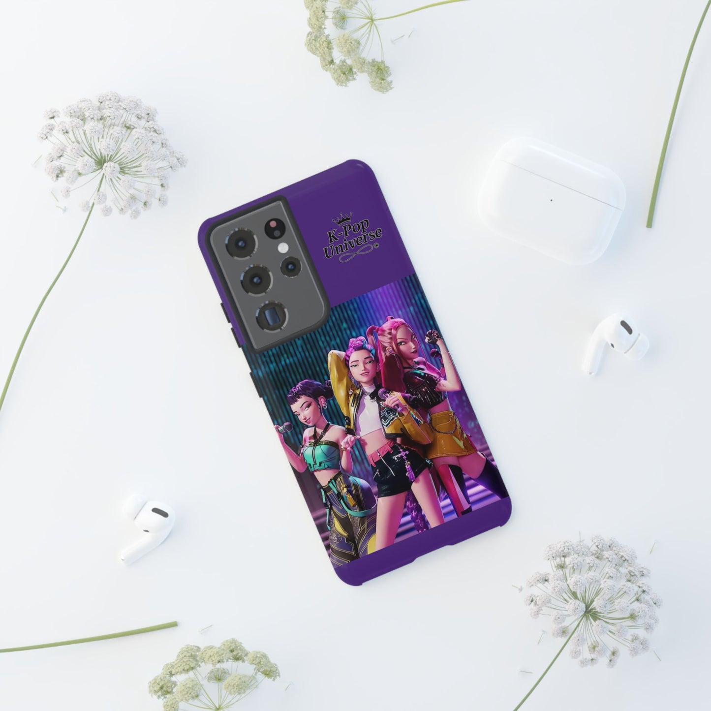 K-Pop Universe Phone Case, Stylish Tough Phone Cover, Colorful K-Pop Inspired Accessory, Trendy Gift for Fans, Durable Protection for Phones