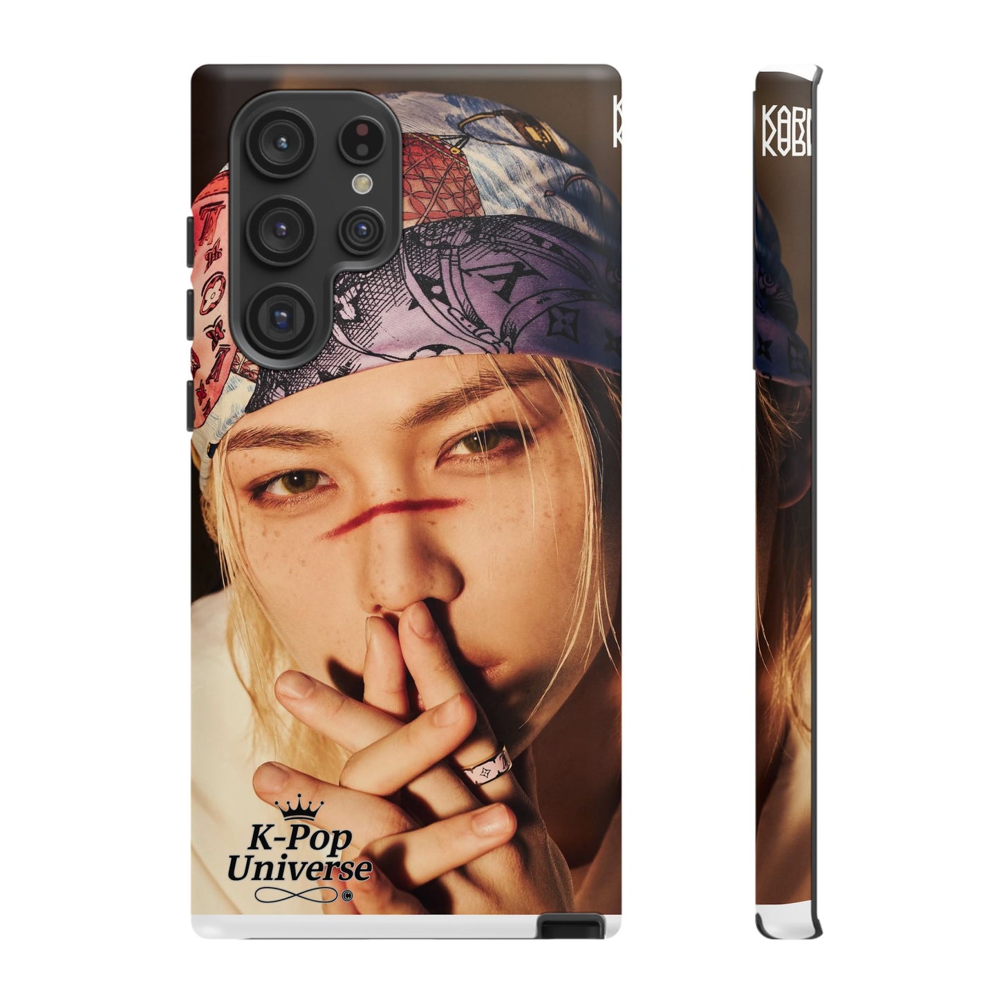K-Pop Tough Phone Case, Stylish K-Pop Accessory, Trendy Gift for Fans, Birthday Present, Unique Phone Case Design