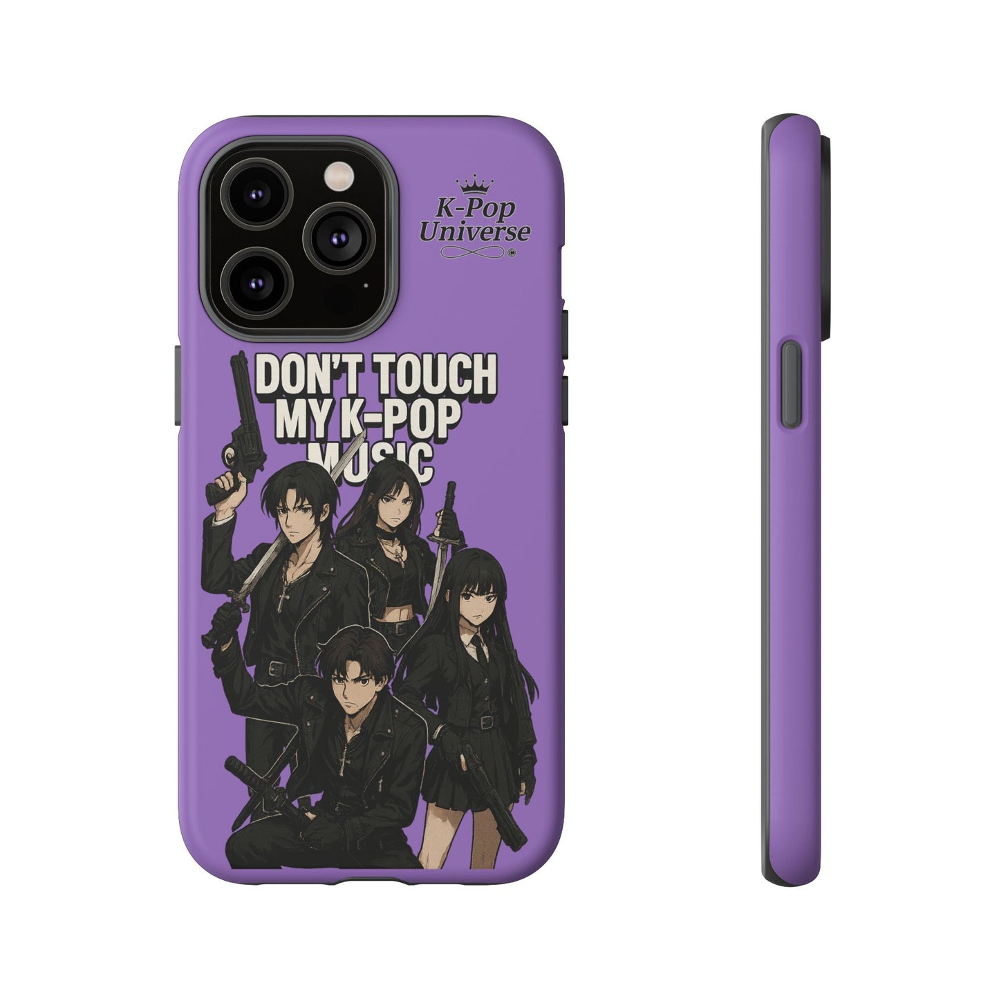 K-Pop Phone Case, Don't Touch My K-Pop Music Cover, Gift for Fans, Cute K-Pop Merchandise, Trending Phone Accessories