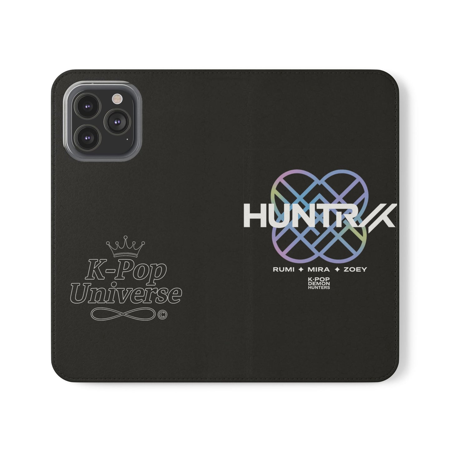 LIMITED EDITION❗K-Pop Universe Flip Cases - Stylish Phone Wallet, Perfect for Fans, Gift for Music Lovers, Trendy Accessory, Smartphones, Huntrax, K-POP demon hunters, k-pop universe
