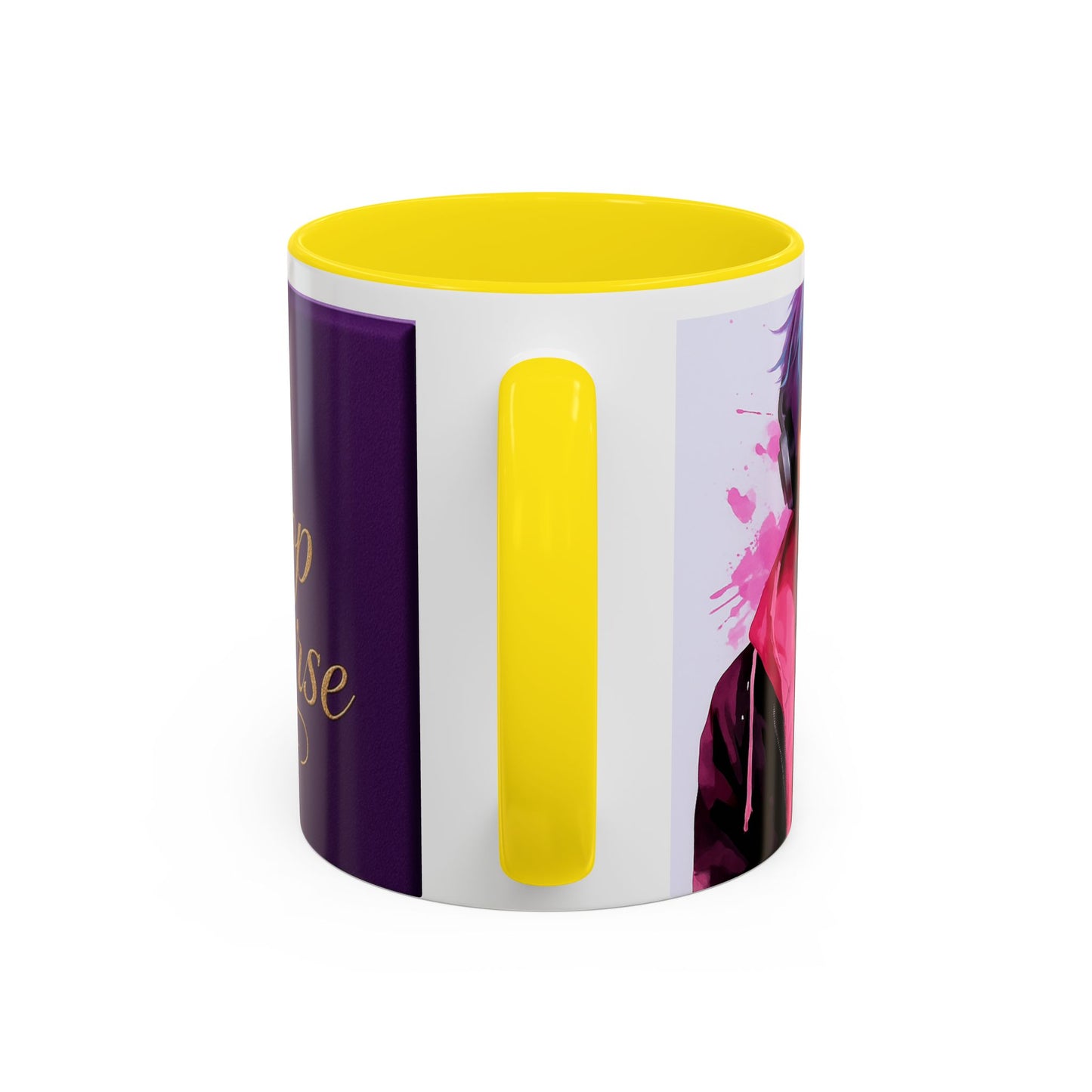 K-Pop Universe Accent, Double face,Coffee Mug - Perfect Gift for Fans, Unique Collectible, Music Lover's Mug, Trendy Drinkware, Birthday Present