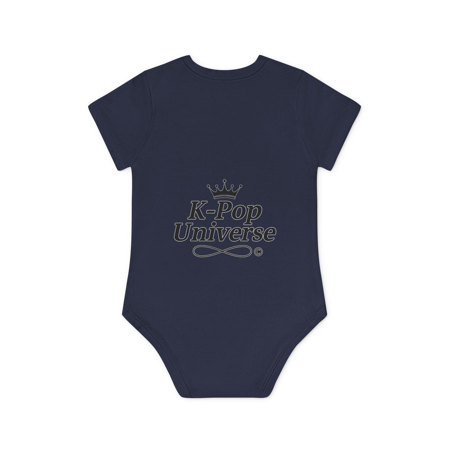 Baby Organic Short Sleeve Bodysuit, BTS,BTS ARMY, k-pop universe