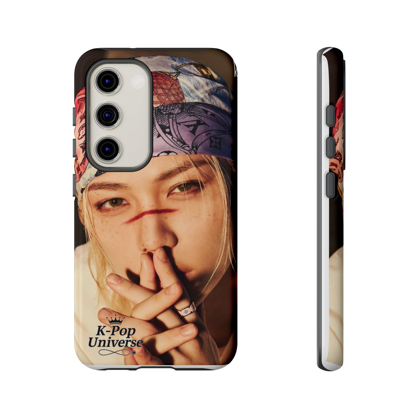 K-Pop Tough Phone Case, Stylish K-Pop Accessory, Trendy Gift for Fans, Birthday Present, Unique Phone Case Design