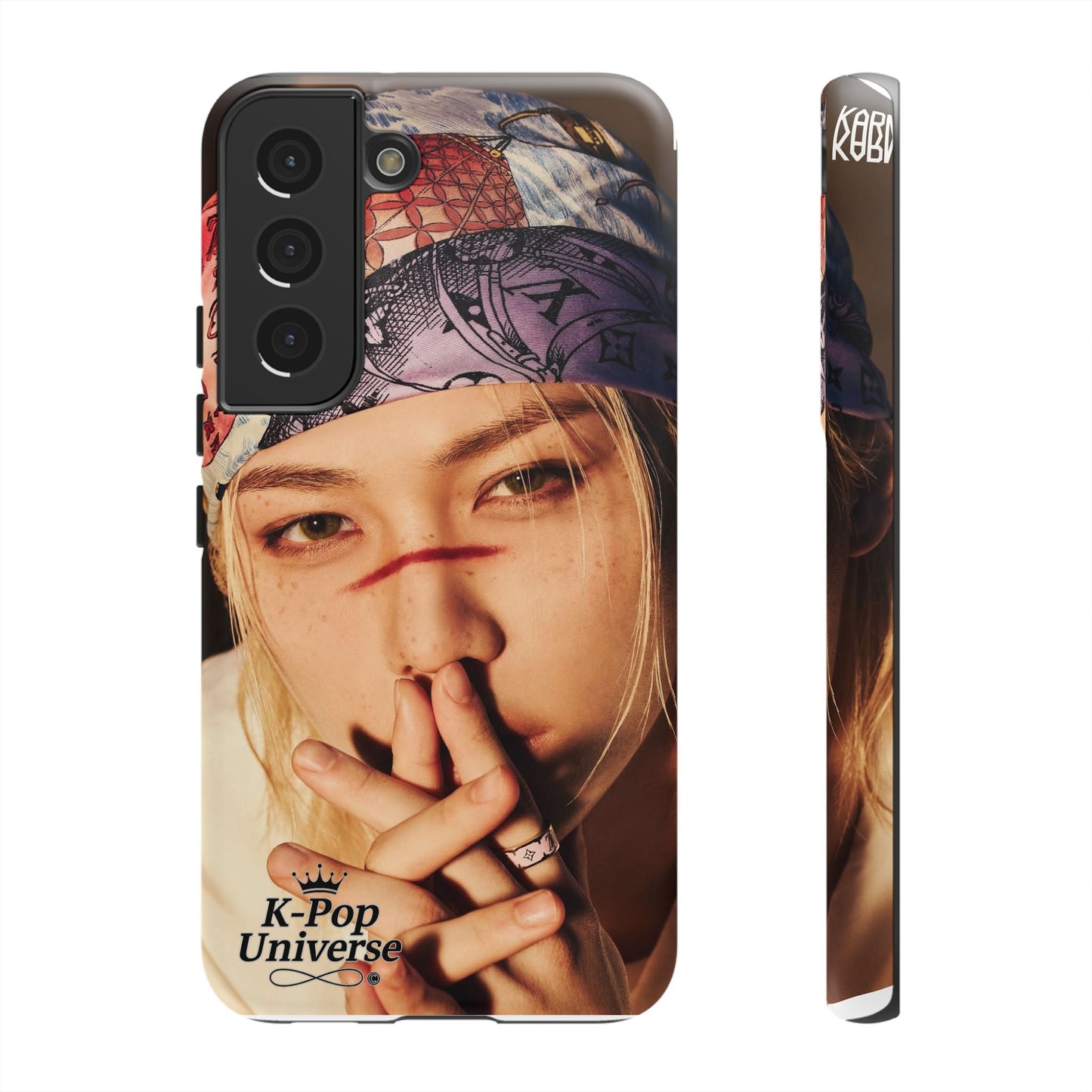 K-Pop Tough Phone Case, Stylish K-Pop Accessory, Trendy Gift for Fans, Birthday Present, Unique Phone Case Design