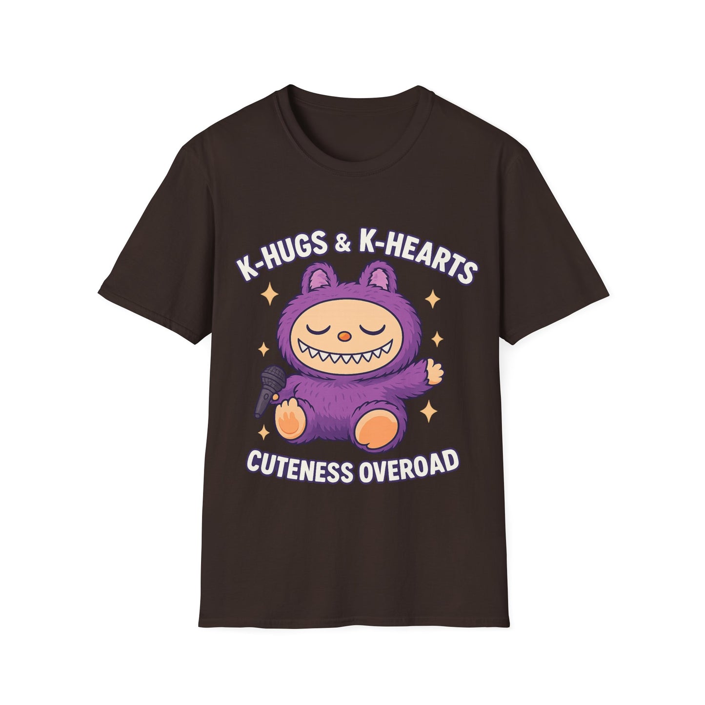 K-Pop Cute Character T-Shirt, Fun Fashion, Graphic Tees, Gift for Fans, Unique K-Pop Apparel, Cuteness Overload