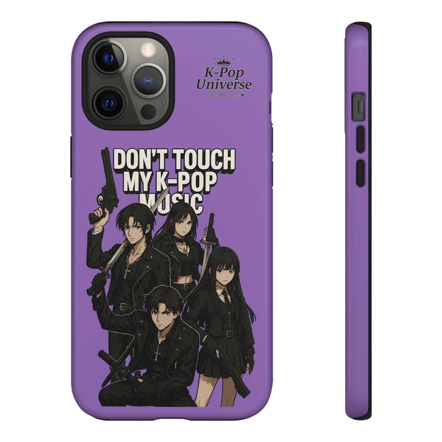 K-Pop Phone Case, Don't Touch My K-Pop Music Cover, Gift for Fans, Cute K-Pop Merchandise, Trending Phone Accessories