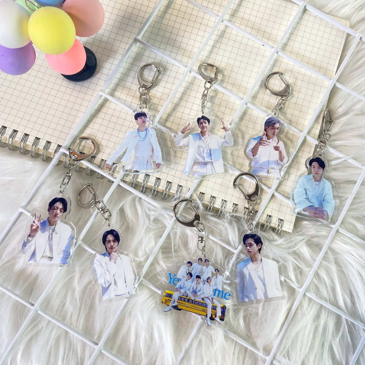 BTS New Album "Proof" Acrylic Keychain Jungkook Jeongguk Pendant Accessories