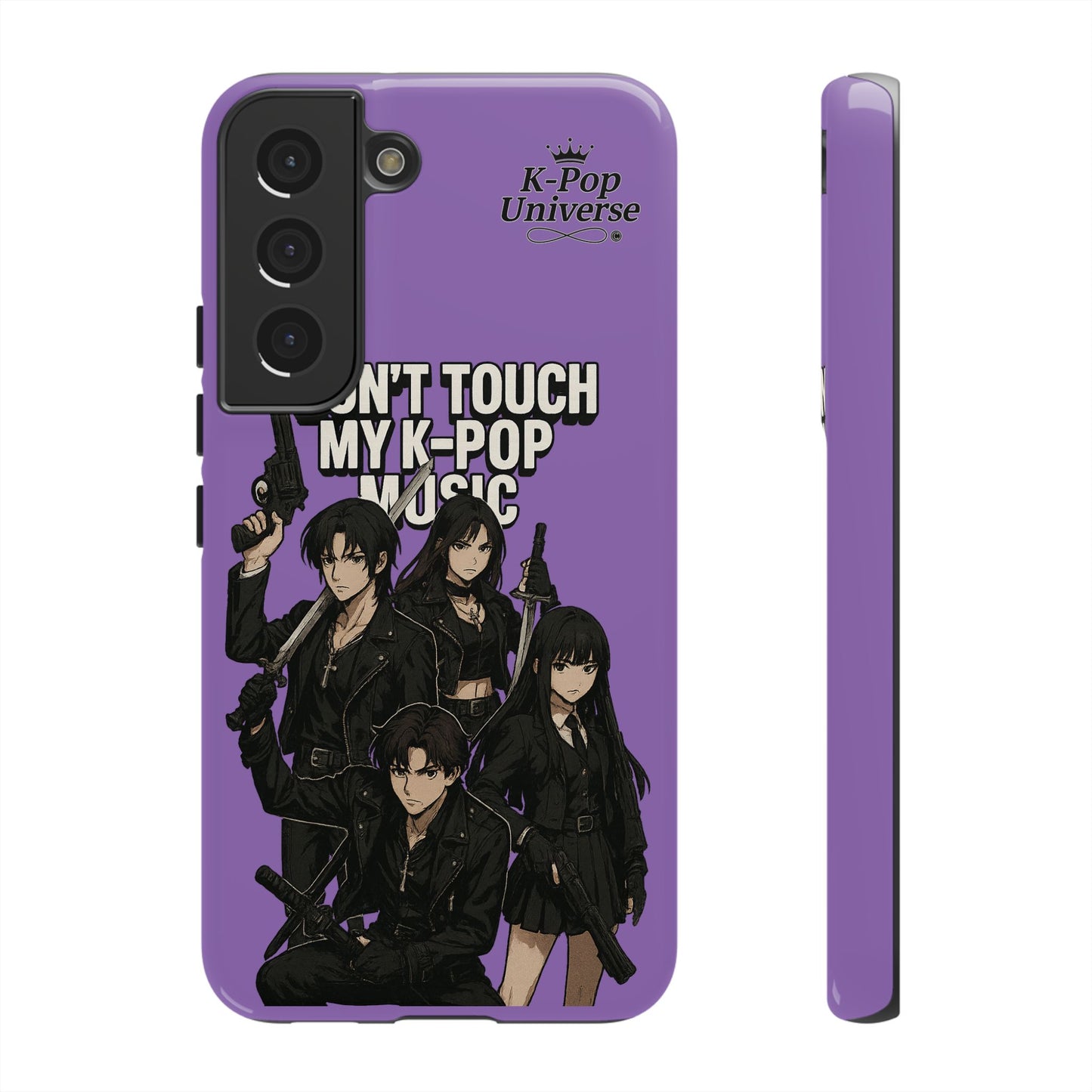 K-Pop Phone Case, Don't Touch My K-Pop Music Cover, Gift for Fans, Cute K-Pop Merchandise, Trending Phone Accessories