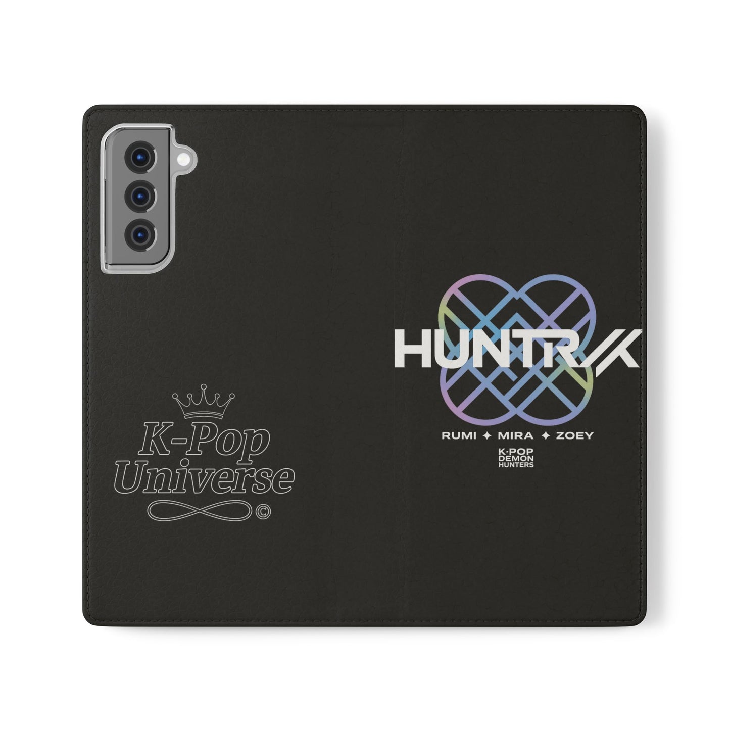 LIMITED EDITION❗K-Pop Universe Flip Cases - Stylish Phone Wallet, Perfect for Fans, Gift for Music Lovers, Trendy Accessory, Smartphones, Huntrax, K-POP demon hunters, k-pop universe