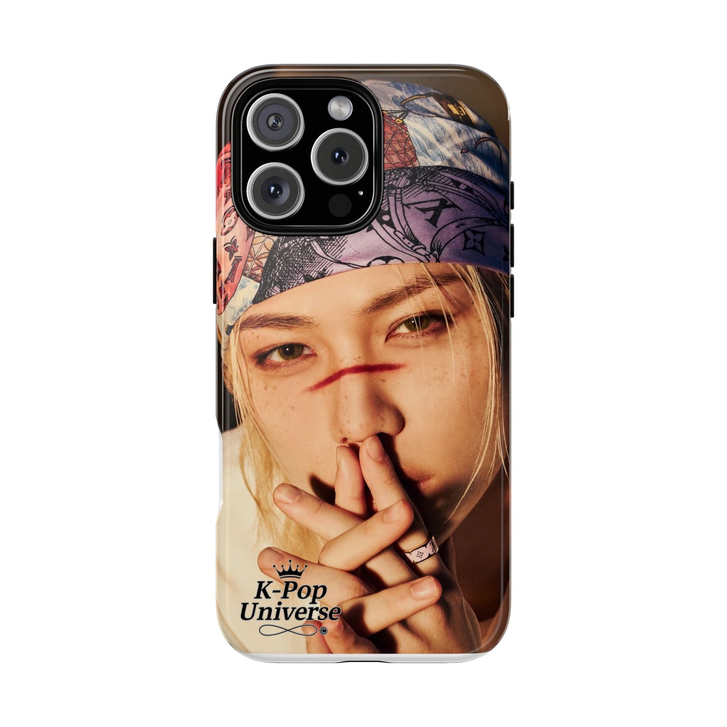K-Pop Tough Phone Case, Stylish K-Pop Accessory, Trendy Gift for Fans, Birthday Present, Unique Phone Case Design