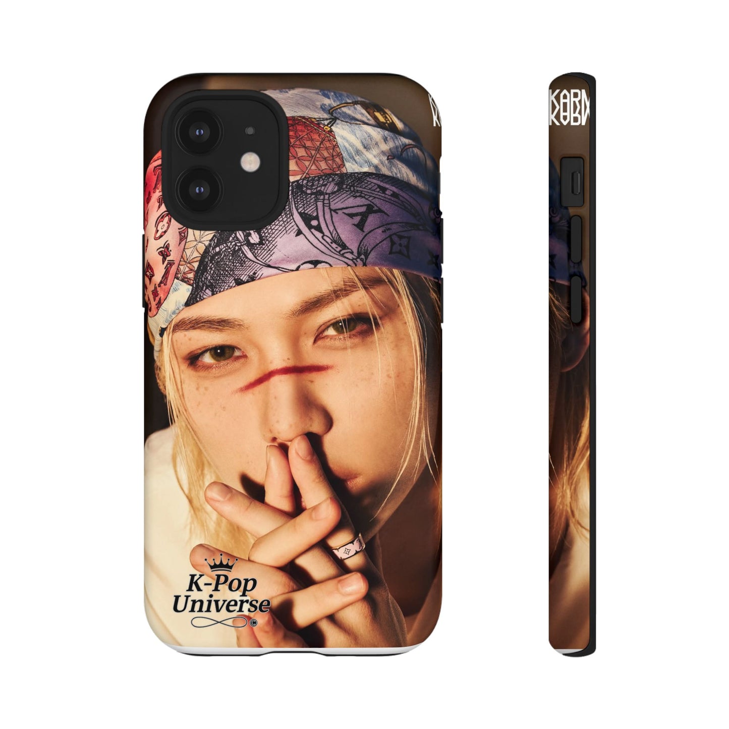 K-Pop Tough Phone Case, Stylish K-Pop Accessory, Trendy Gift for Fans, Birthday Present, Unique Phone Case Design