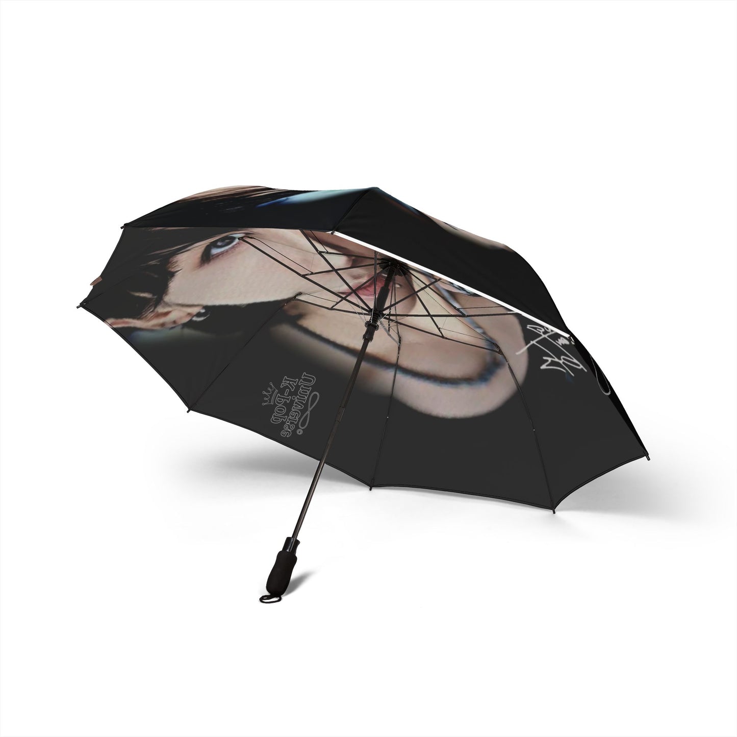 Stylish Foldable Umbrella featuring Artistic Design, Perfect for Rainy Days, Gifts, Collectibles, Fashion Accessories, K-Pop Merchandise