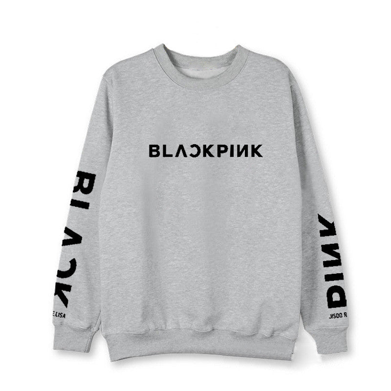 BLACKPINK Album Kpop Letters Printed Sweatshirt Hoodies, NelVKpop, K-pop universe