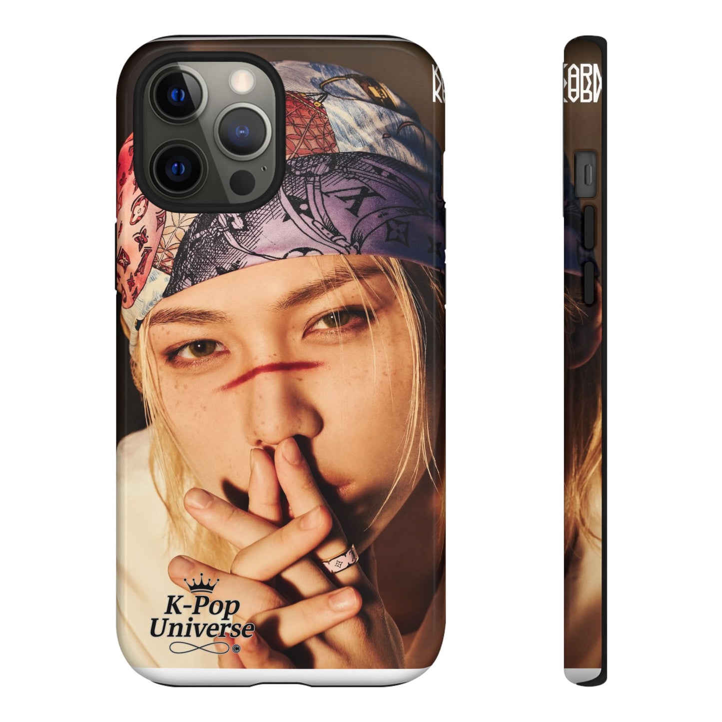 K-Pop Tough Phone Case, Stylish K-Pop Accessory, Trendy Gift for Fans, Birthday Present, Unique Phone Case Design