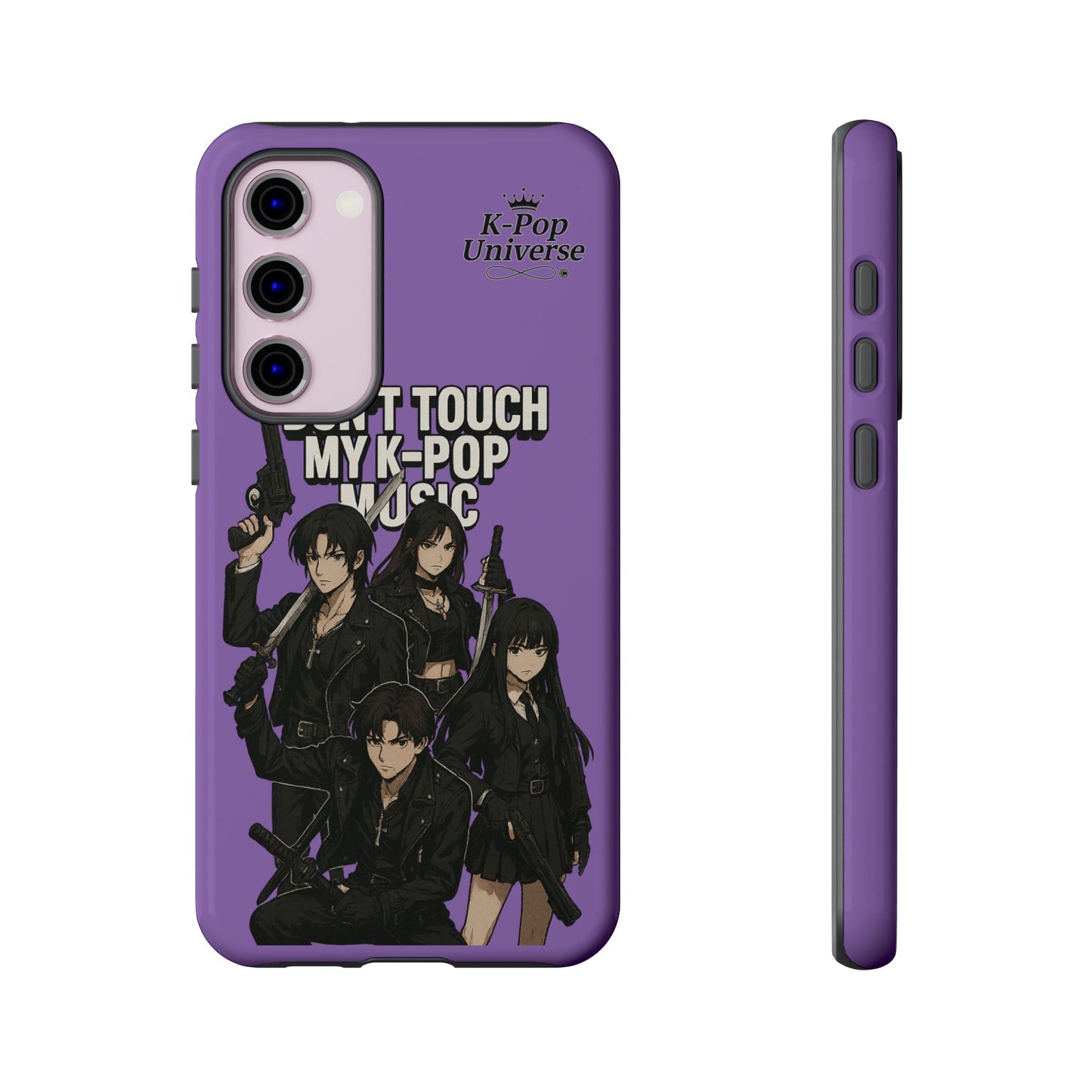 K-Pop Phone Case, Don't Touch My K-Pop Music Cover, Gift for Fans, Cute K-Pop Merchandise, Trending Phone Accessories